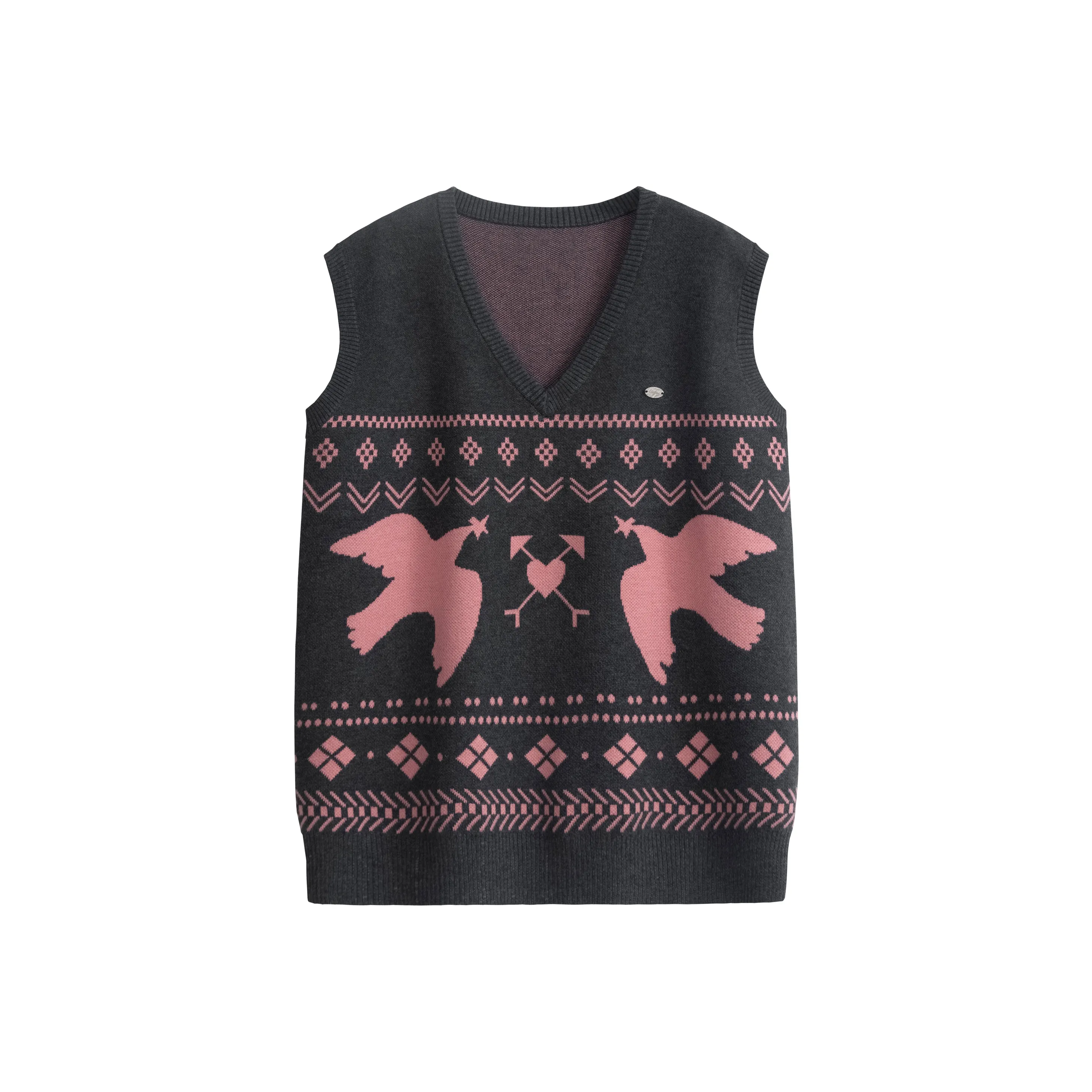 UNIFREE Серый Женский жилет