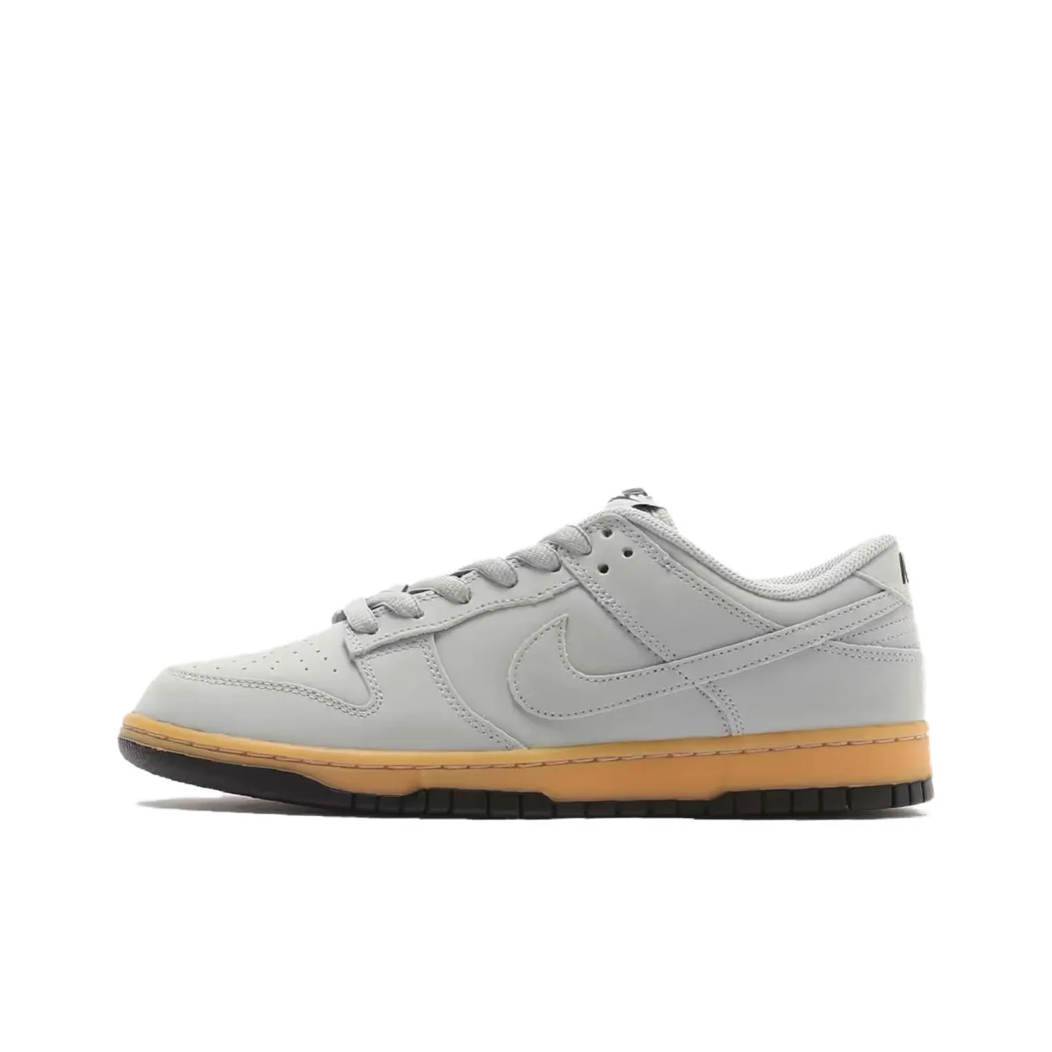 Nike Dunk Skateboard Shoes Unisex Low Top Gray/Brown