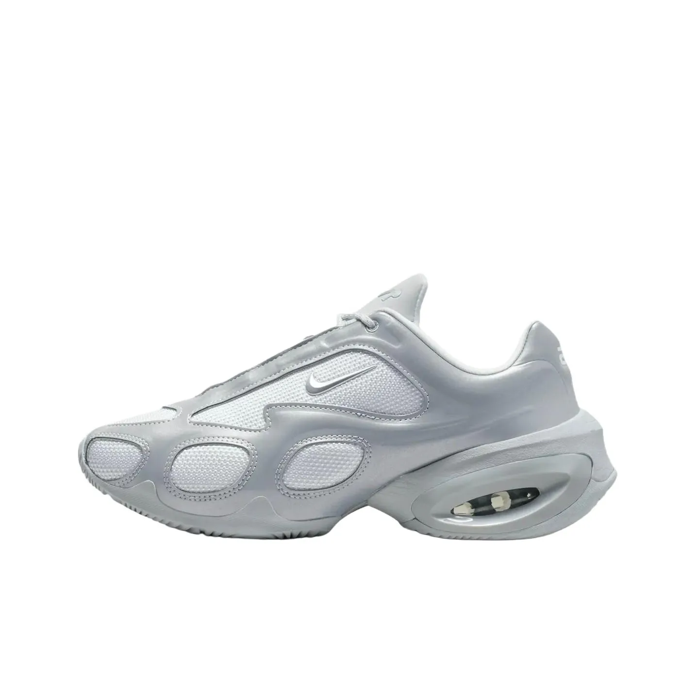 Nike Air Max Muse Reflective Беговые кроссовки Унисекс Белый Серебряный