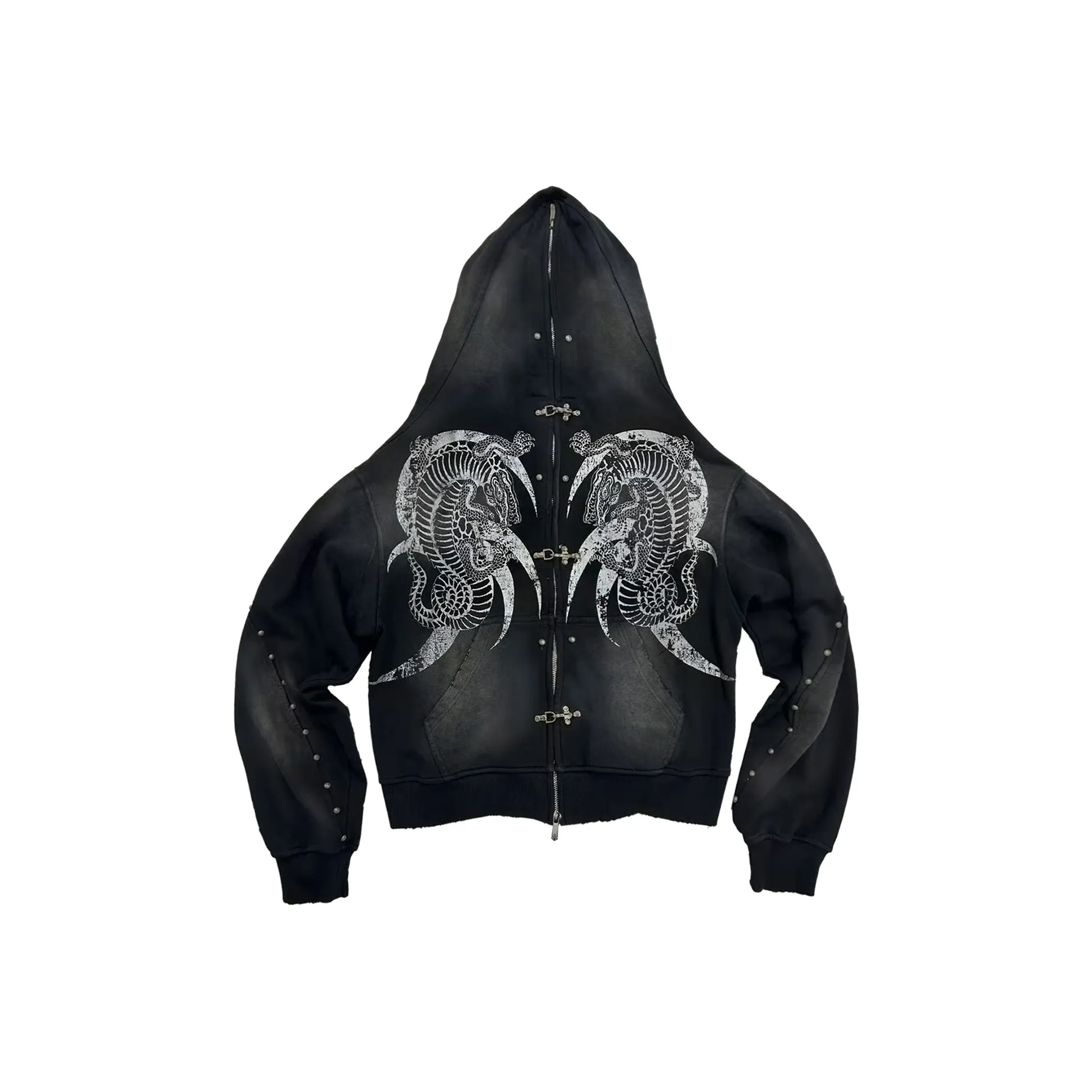 WANNA LAB Черный Унисекс Свитшоты