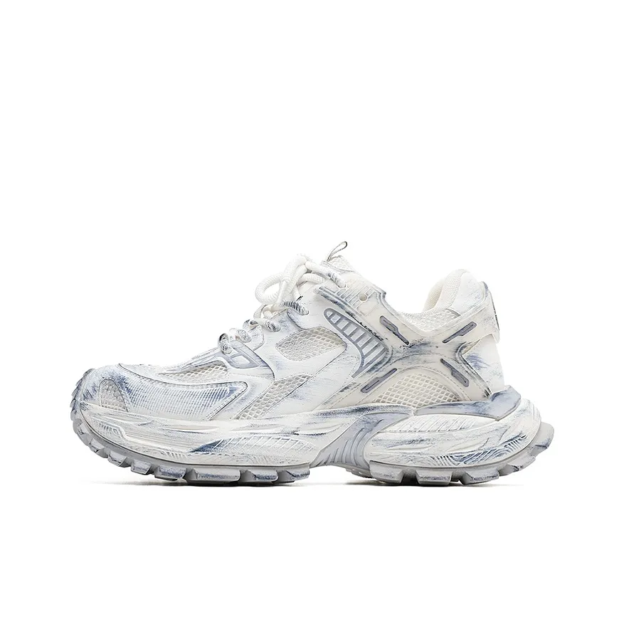 OUBT Низкие кеды с толстой подошвой белый мужской