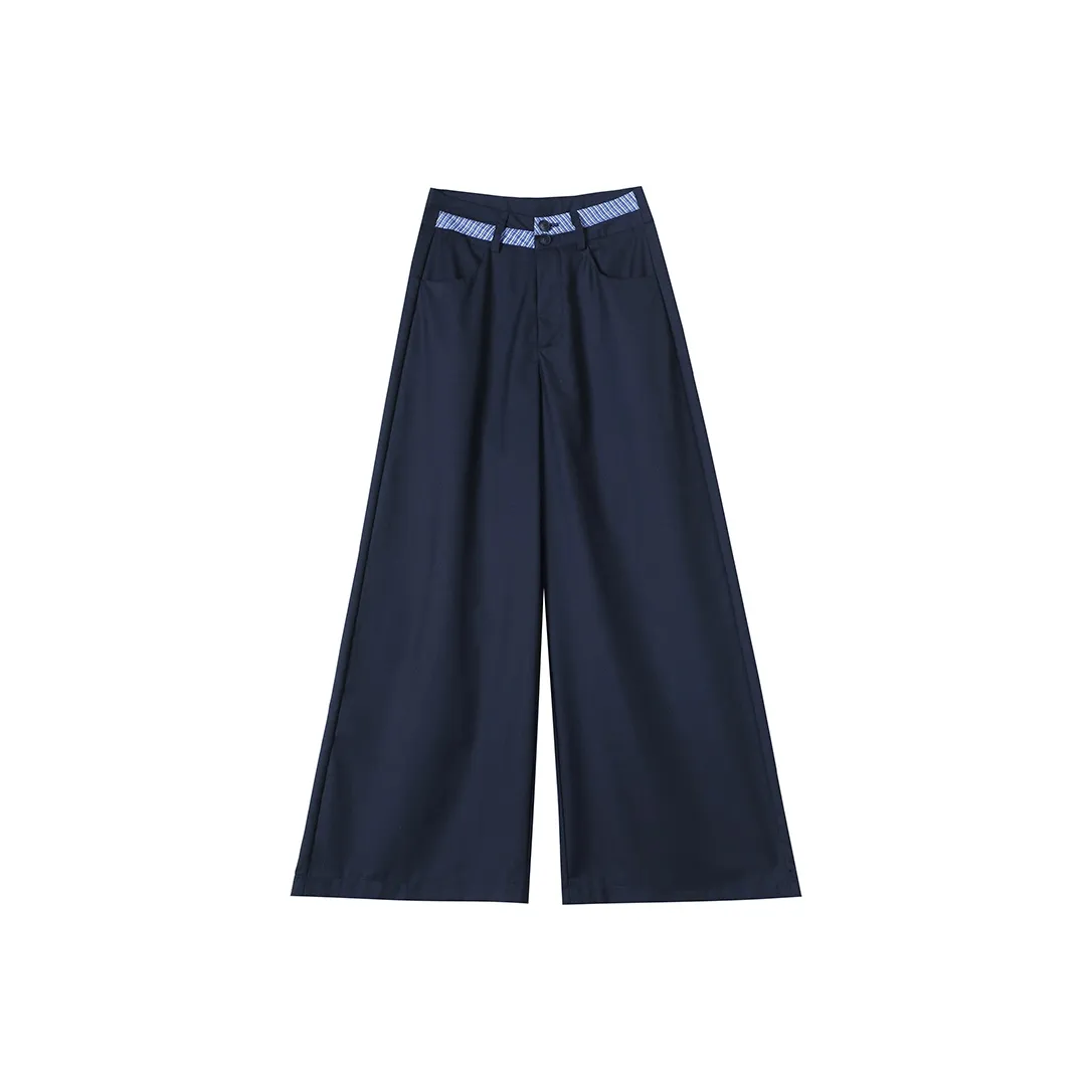 IWZI Темно-синий Женские брюки для костюма