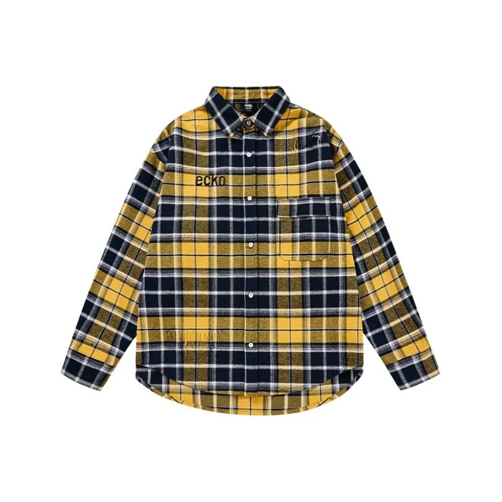 Ecko Желтые Унисекс Рубашки