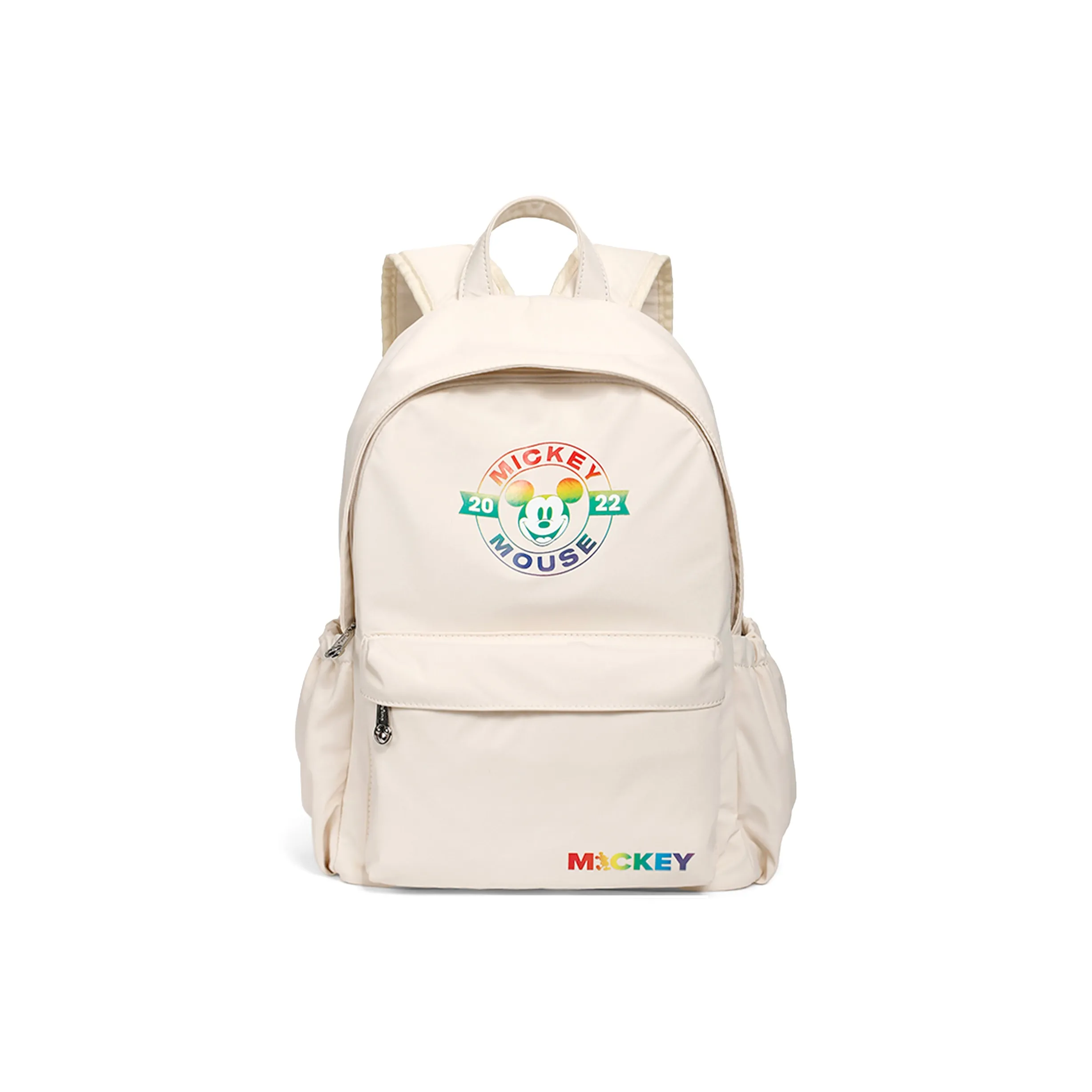 Disney Mickey Холст Рюкзак Женский Экрю Черный