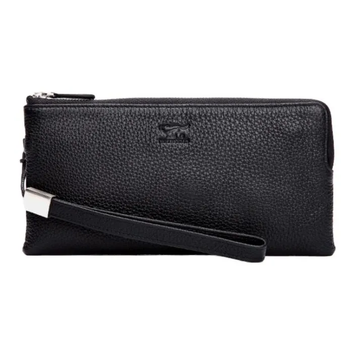 SEPTWOLVES Кошелек из коровьей кожи стандартный мужской черный