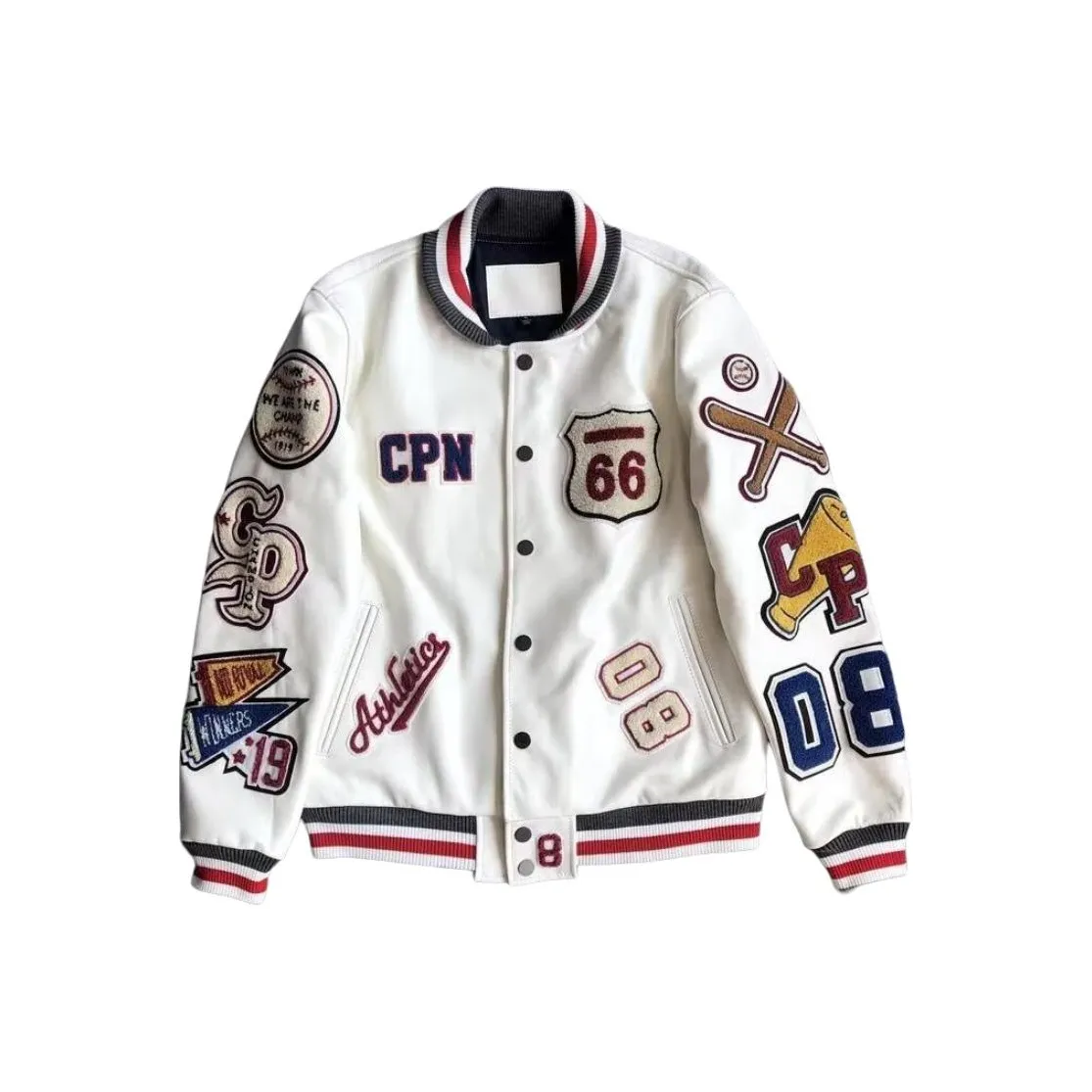 PWUE Белый Унисекс Куртки