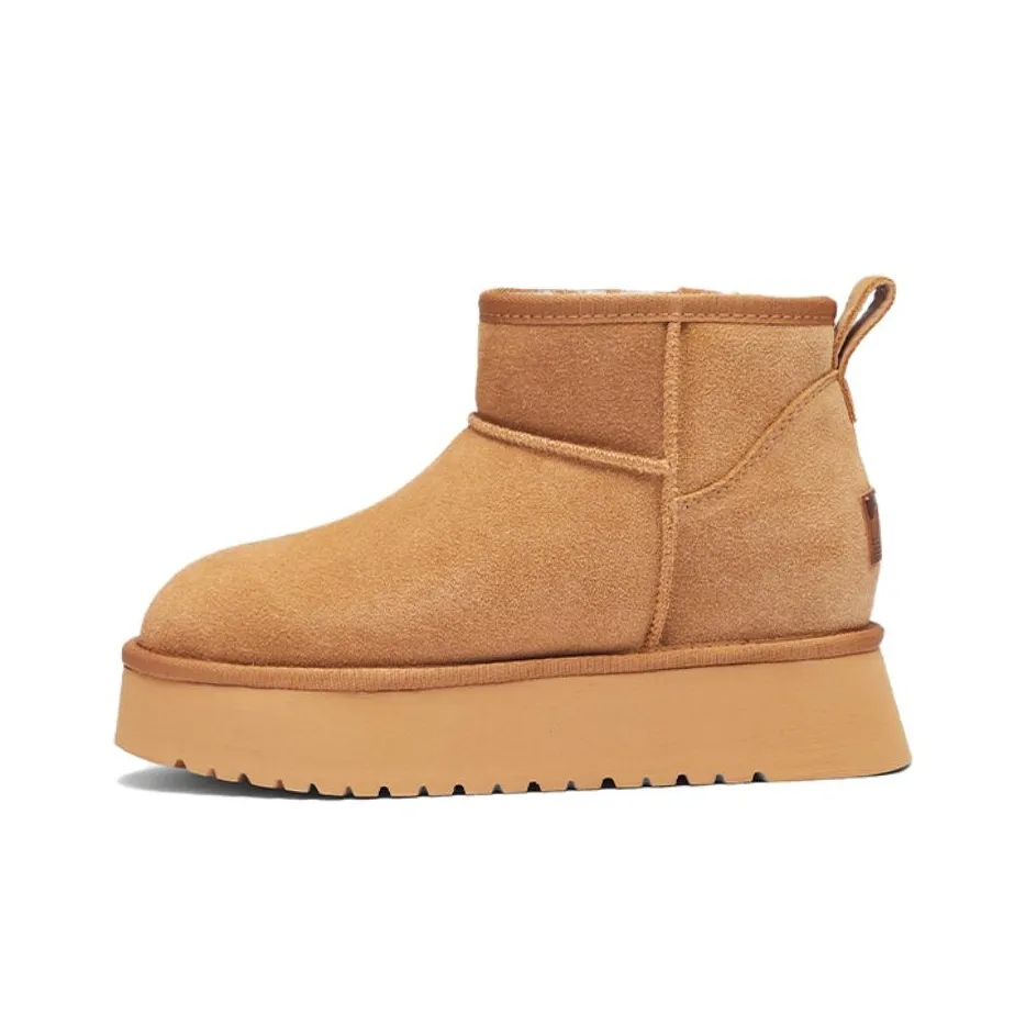 AGSDON Короткие сноубутсы 7,5 см женские