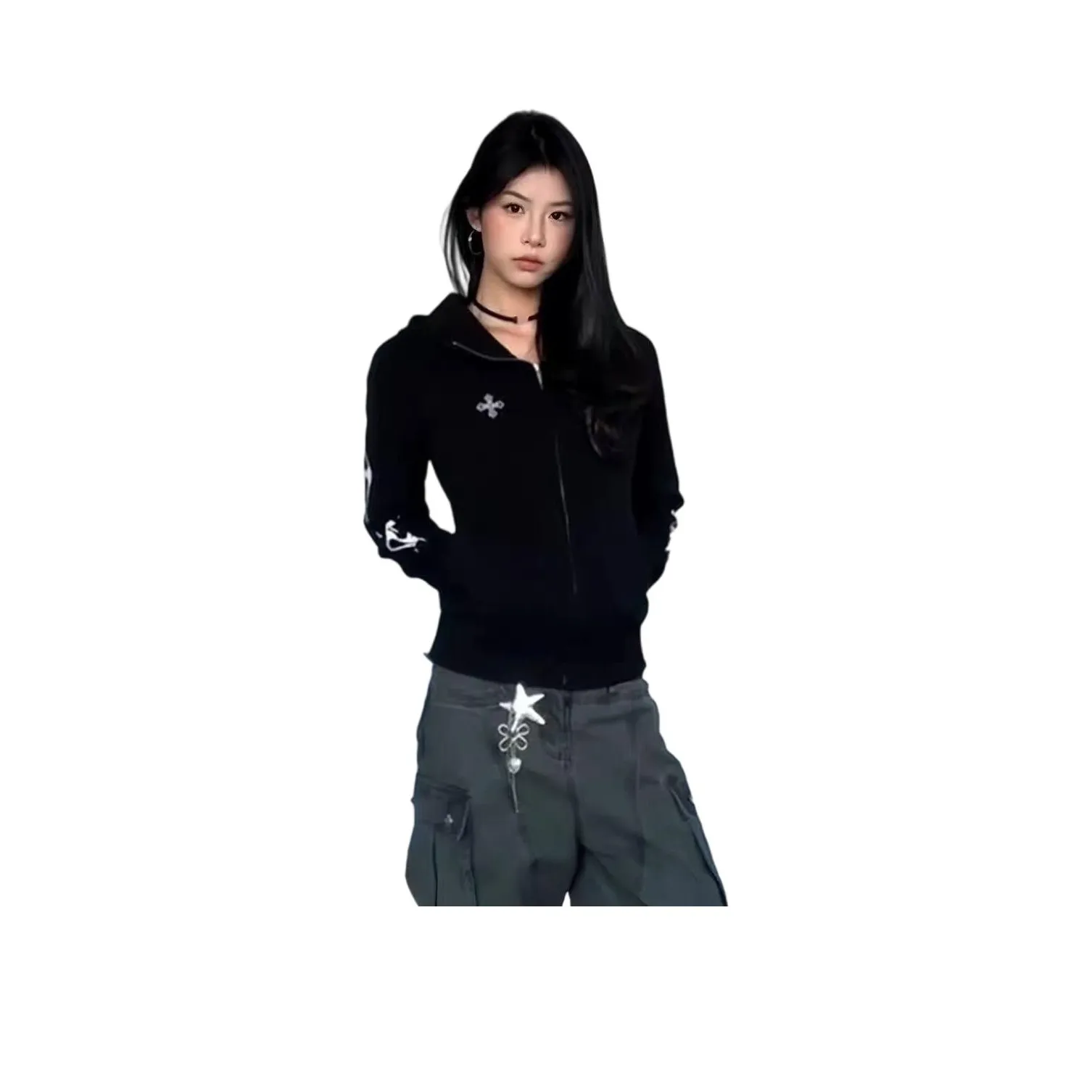 FLIM Черный Женский Свитшот