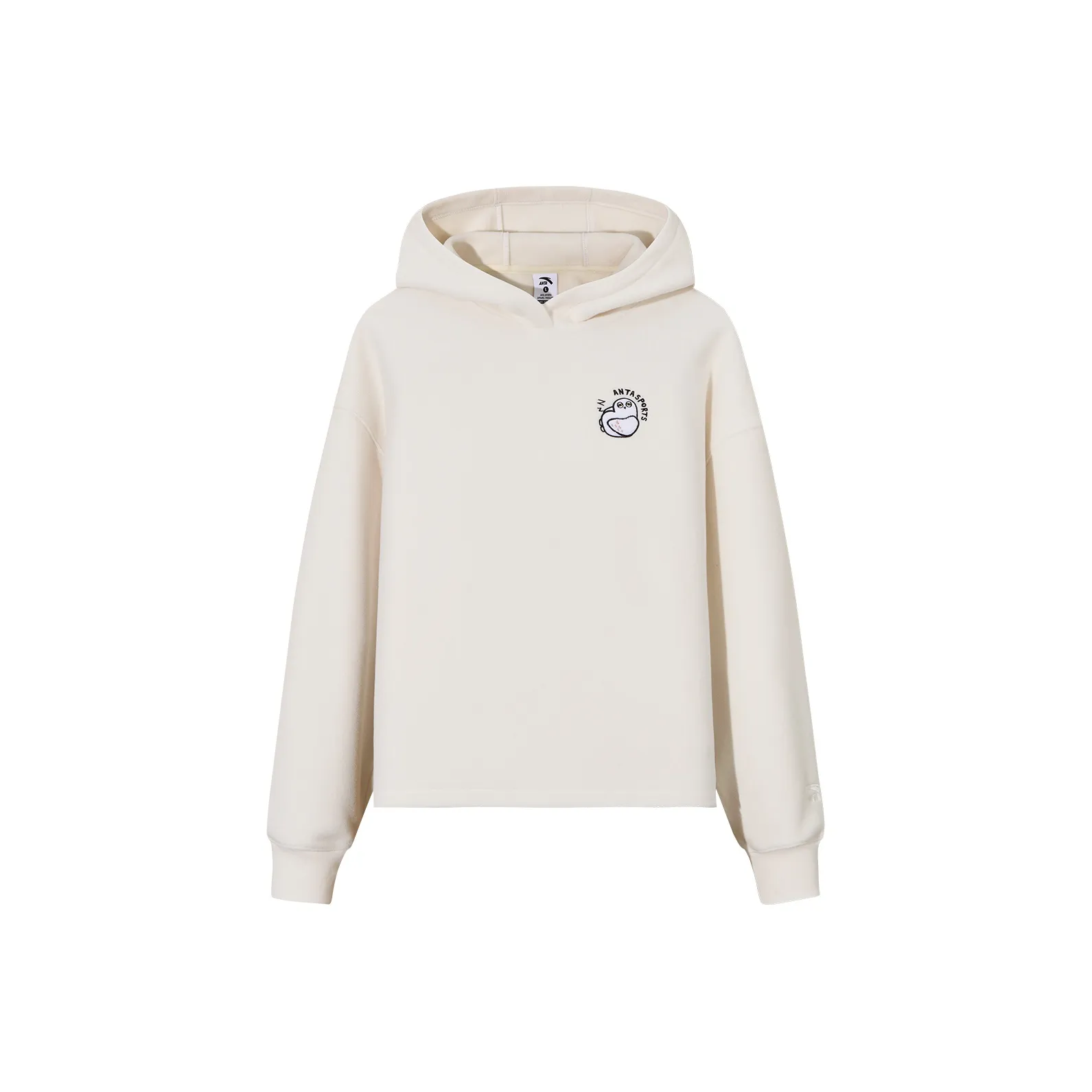 ANTA Теплый Бело‑Нефритовый 1 Женские Свитшоты