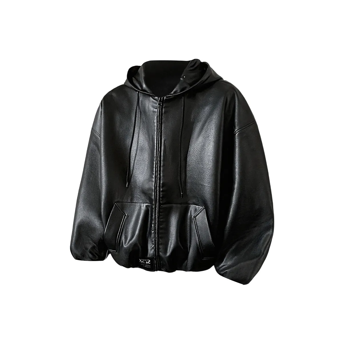 SZSX Черный Унисекс Кожаные куртки
