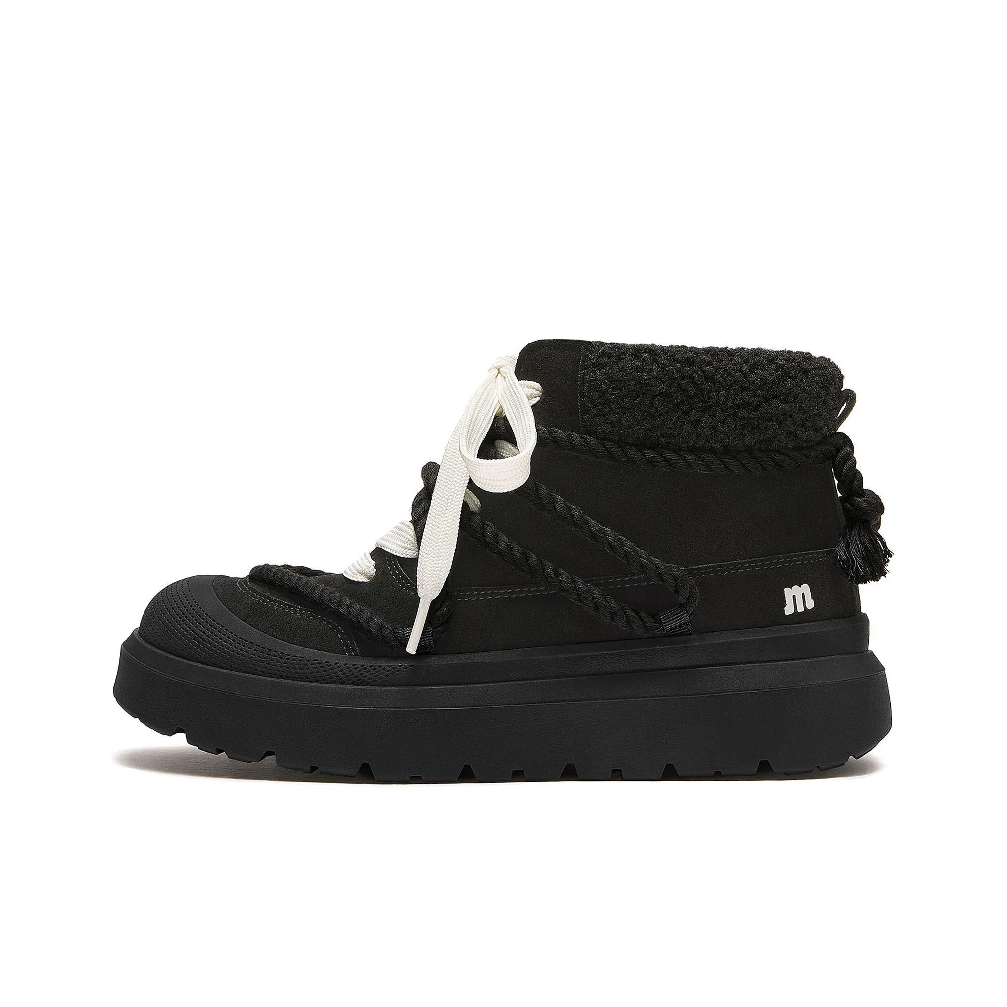 MQMS Classic Vintage Платформа визуально увеличивает рост Утеплённая обувь