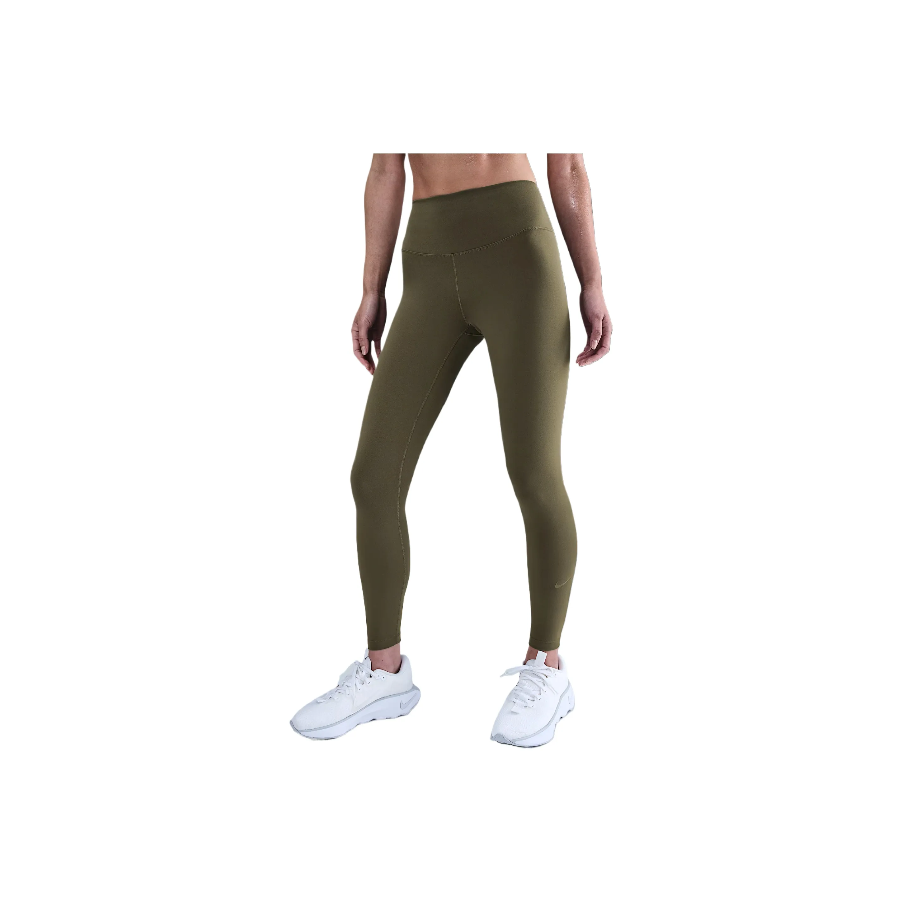Nike Medium Olive Green Women's Sports Pants Nike Средние Оливково-зеленые Женские Спортивные Брюки