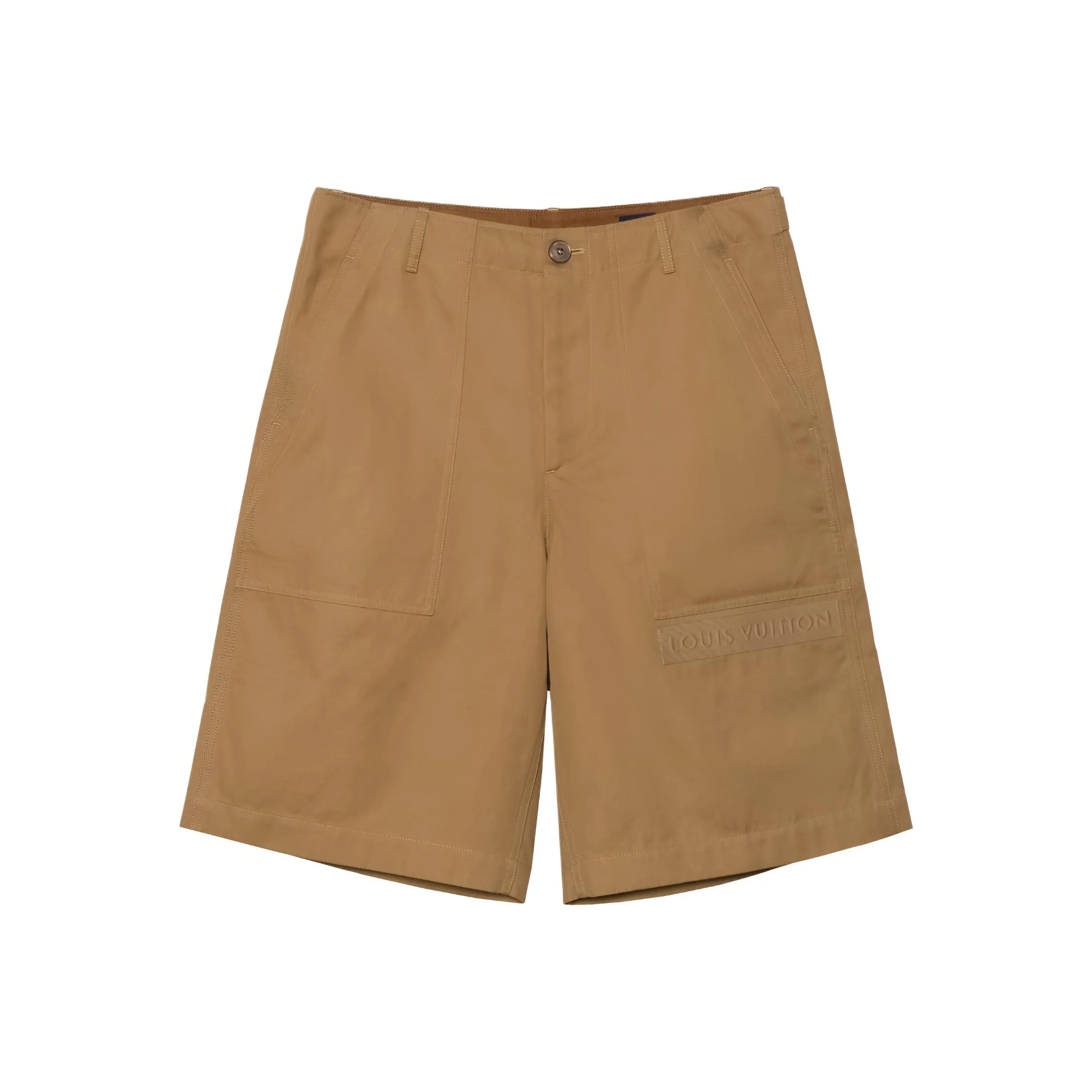 LOUIS VUITTON Casual Shorts Men Khaki
