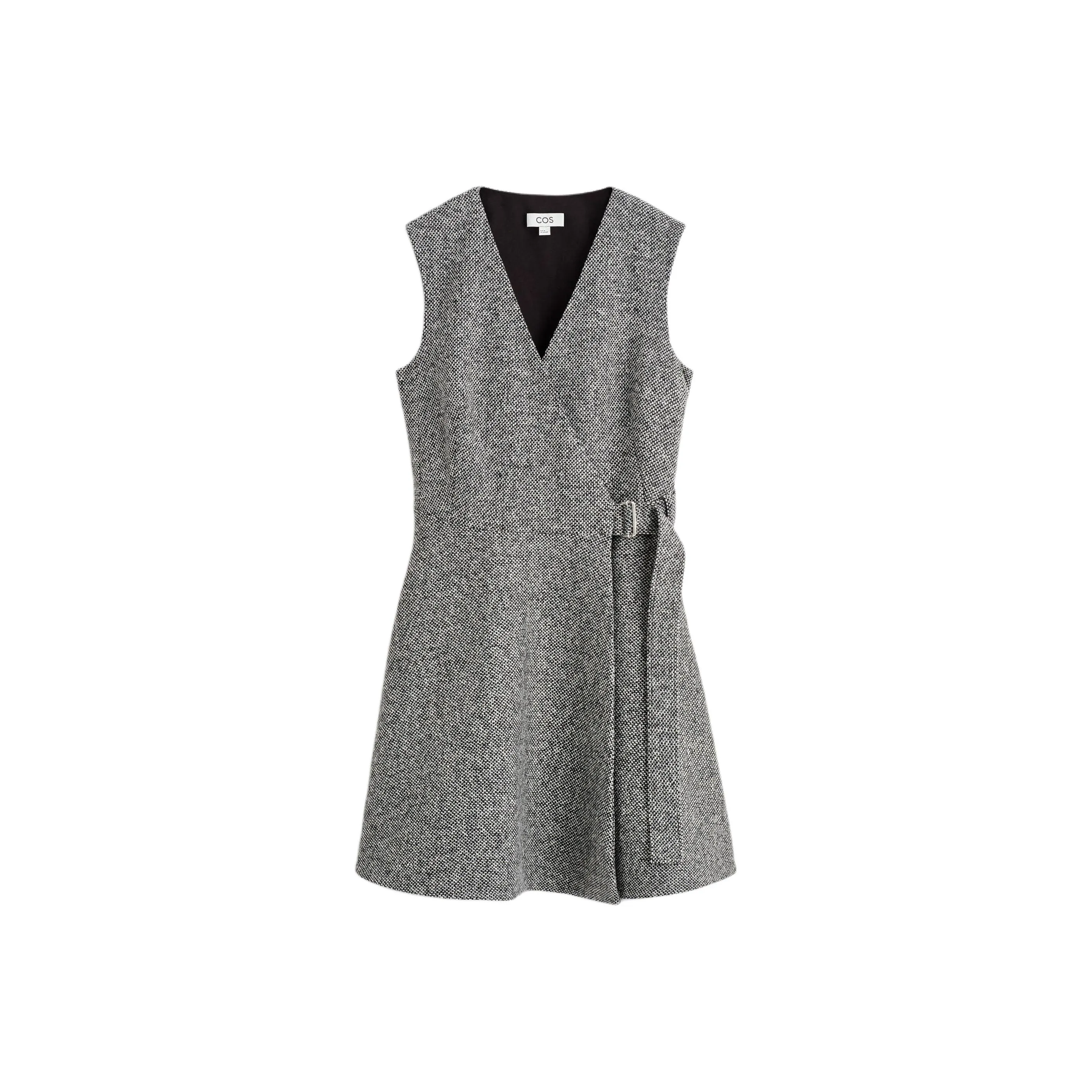 COS Серый Женские Платья без рукавов