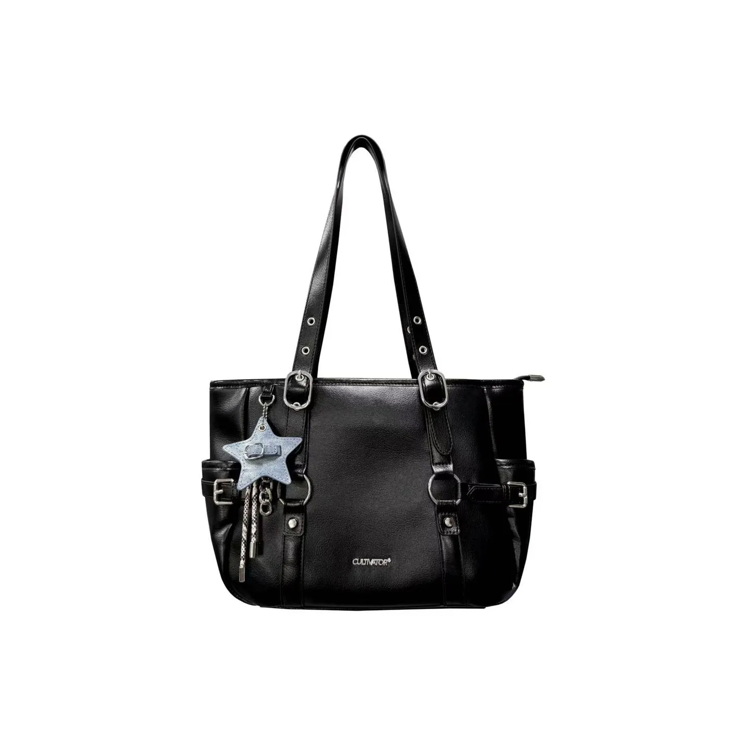 CULTIVATOR ПУ (полиуретан) Сумка через плечо Женская Черная Абрикосовая