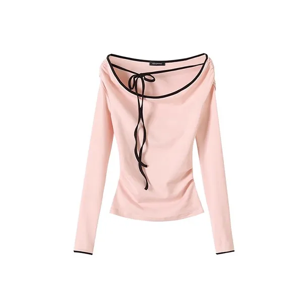 YICHEN Розовый Женский Трикотаж