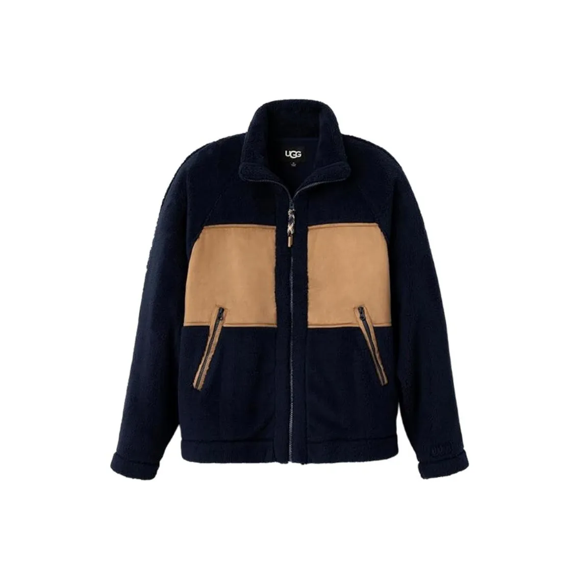 UGG Морской Синий Мужской Бархат Куртка