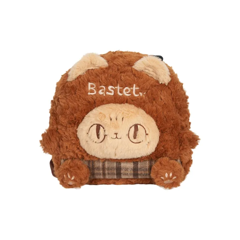 Британский музей Плюшевый рюкзак средний женский коричневый