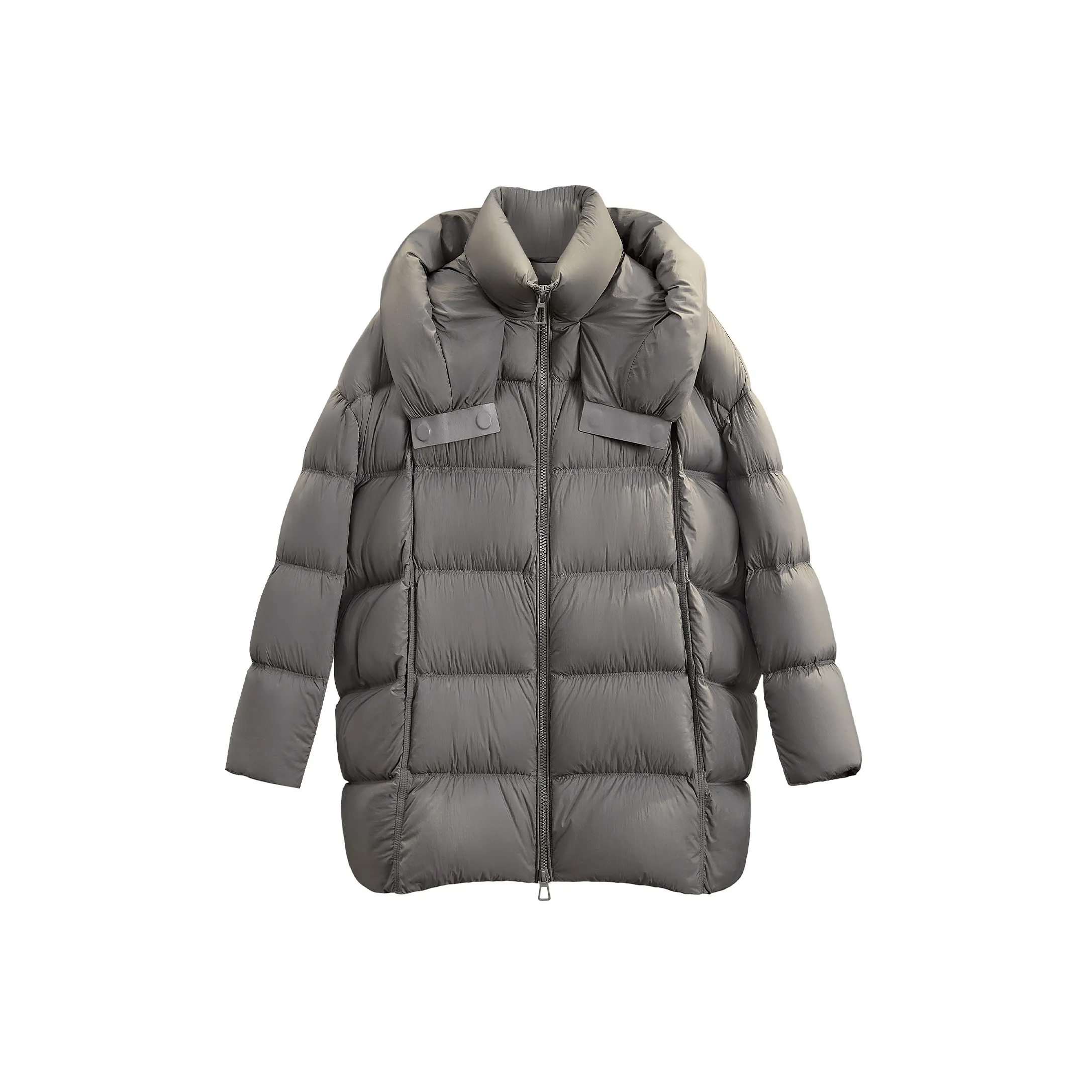 TOUCH Пуховик Женский Темно-Серый