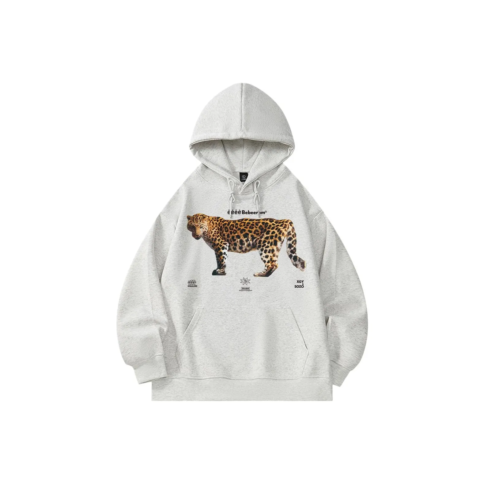 HIPHOPPUNKS Фотиния Серый Мужской Свитшот