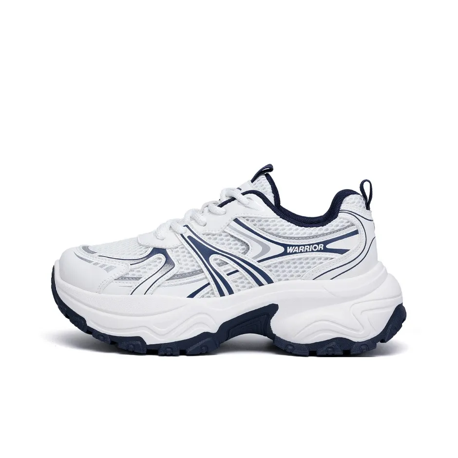Warrior Амортизация Высота Увеличение Устойчивость к Износу Легкий Противоскользящий Низкий Топ Кроссовки с Толстой Подошвой Женские
