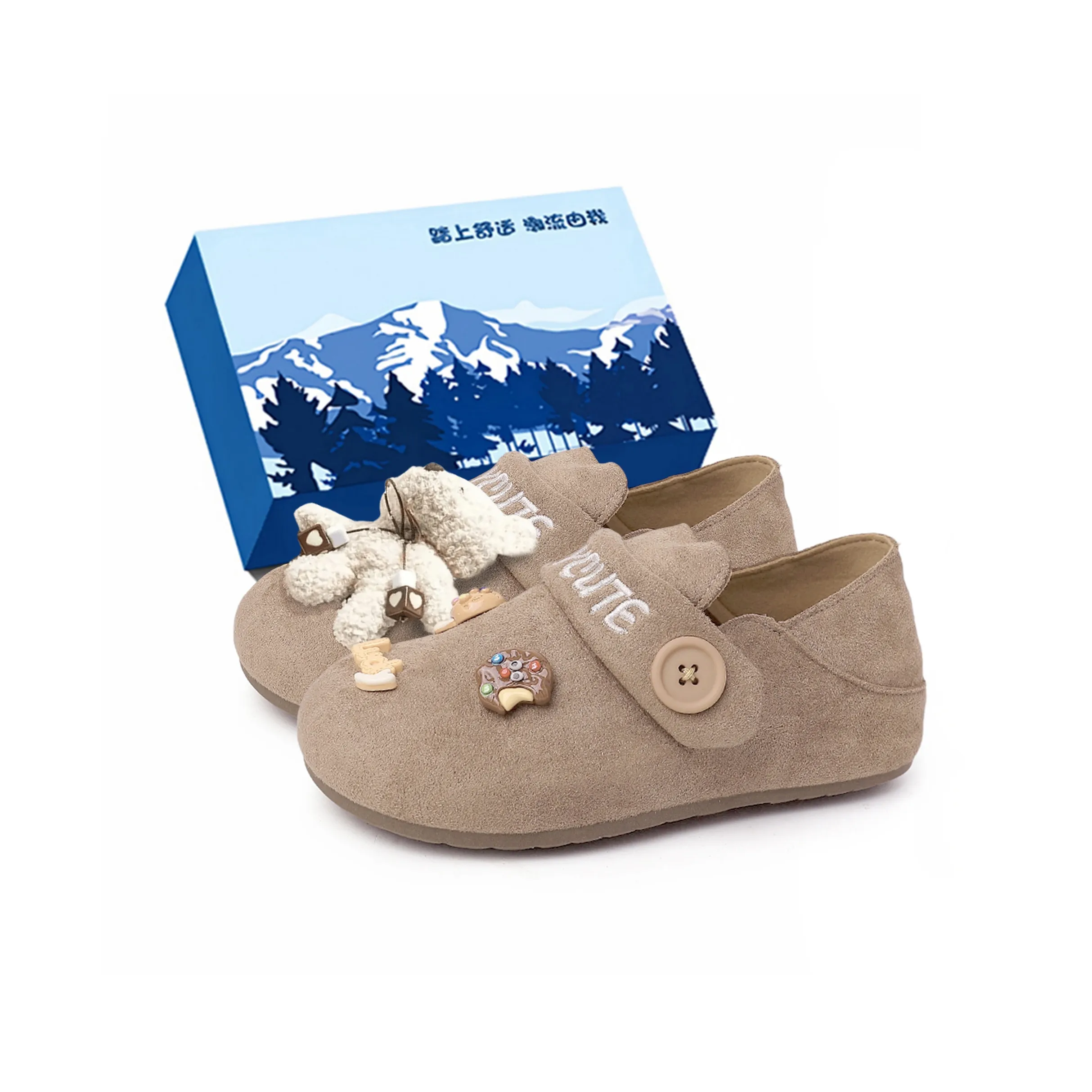 Fawn Miri Термическое Амортизирующее Покрытие Устойчивое к Износу Противоскользящее Обувь Birkenstock Женская