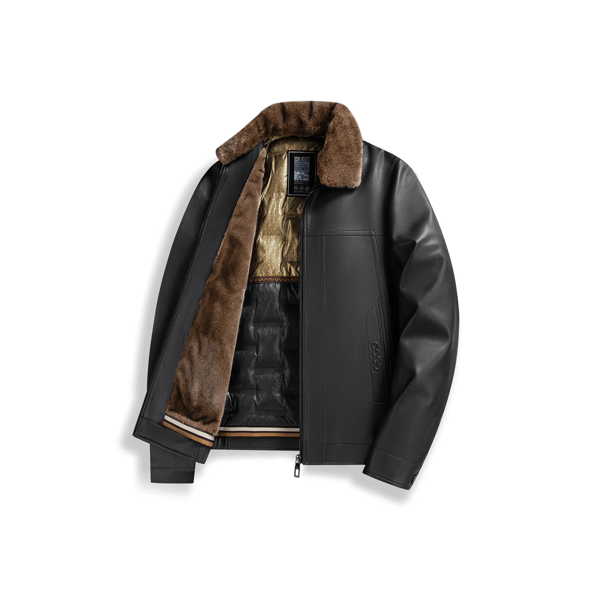 Vintage Cars Кожаная куртка Мужская