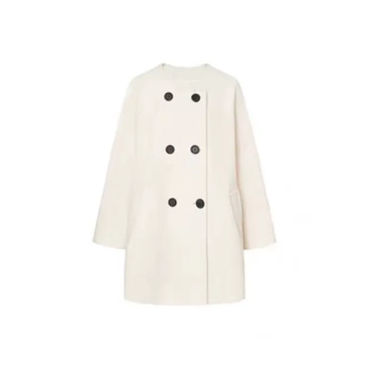 EMDPN Белый Женский Пальто