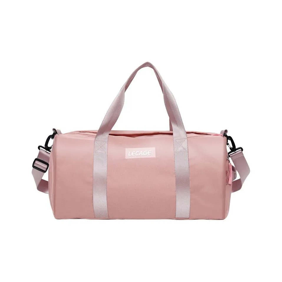 LECAGE Нейлон Короткий Trip Бизнес CARRY ON Сумка Путешествие Чемоданы Сумка для хранения Большая Унисекс Розовый Черный Фиолетовый Серый Красный