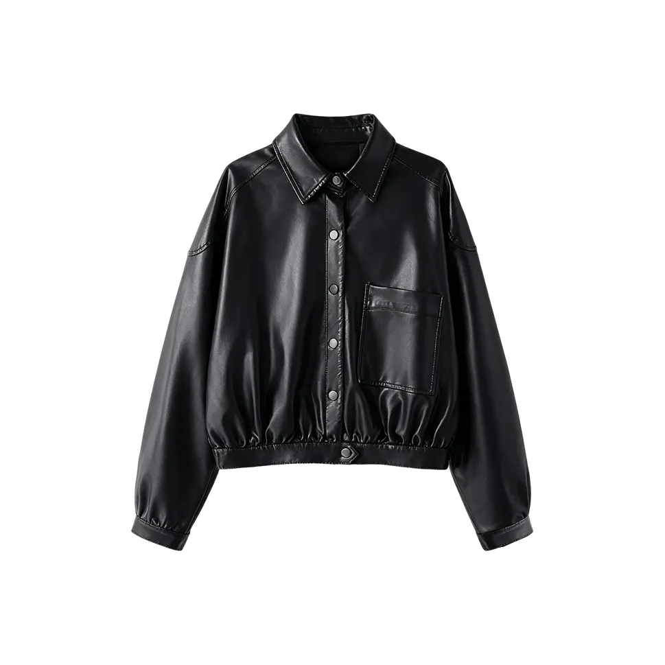 OGQG Женские кожаные куртки