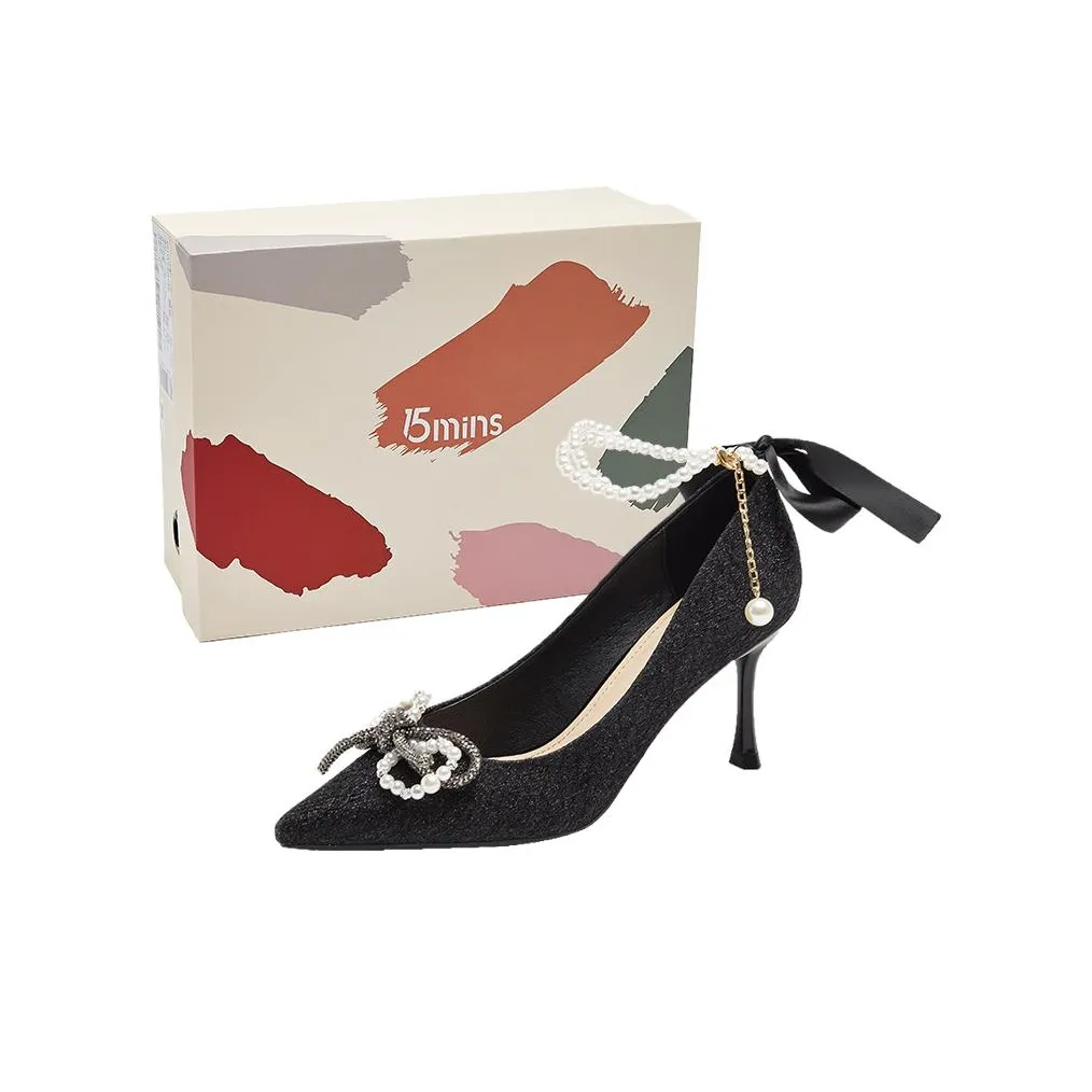 15 MINS Высокие каблуки 7,5 см Женские