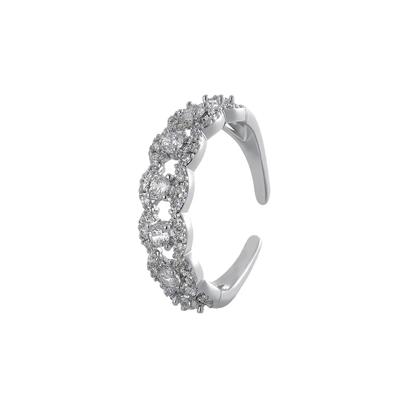 MISS XIA JWY Кольца из меди с серебряным покрытием женские