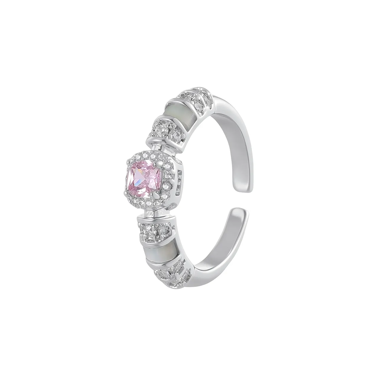 MISS XIA JWY Кольца из меди с серебряным покрытием женские