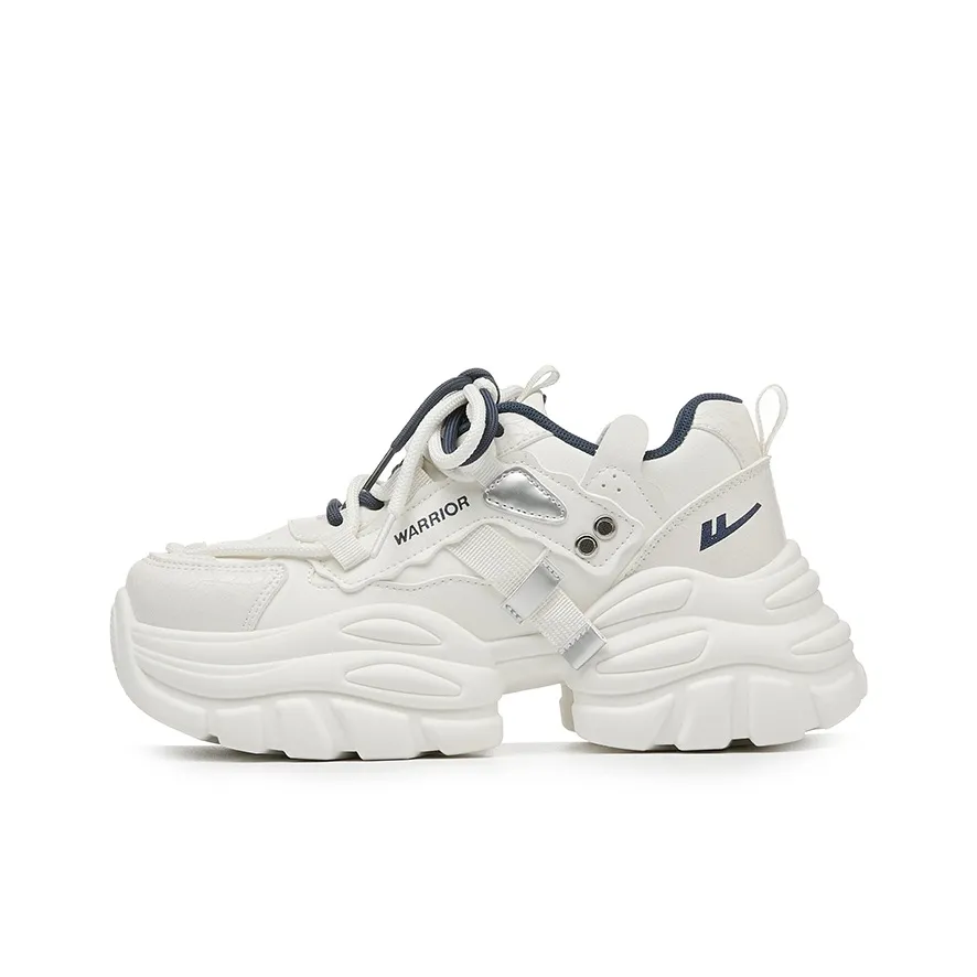 Warrior визуально увеличивает рост устойчивые к истиранию низкий топ кроссовки с толстой подошвой женские