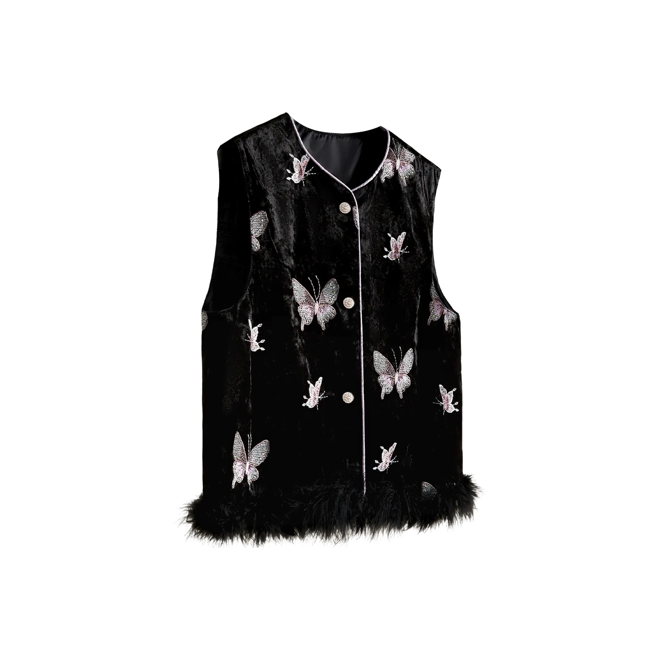 TOUCH Черные Женские Жилеты