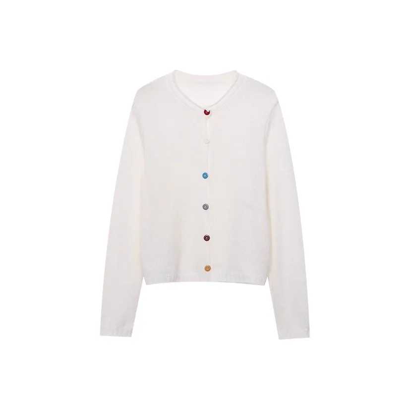 CHARM PICK Белый Женский Трикотаж