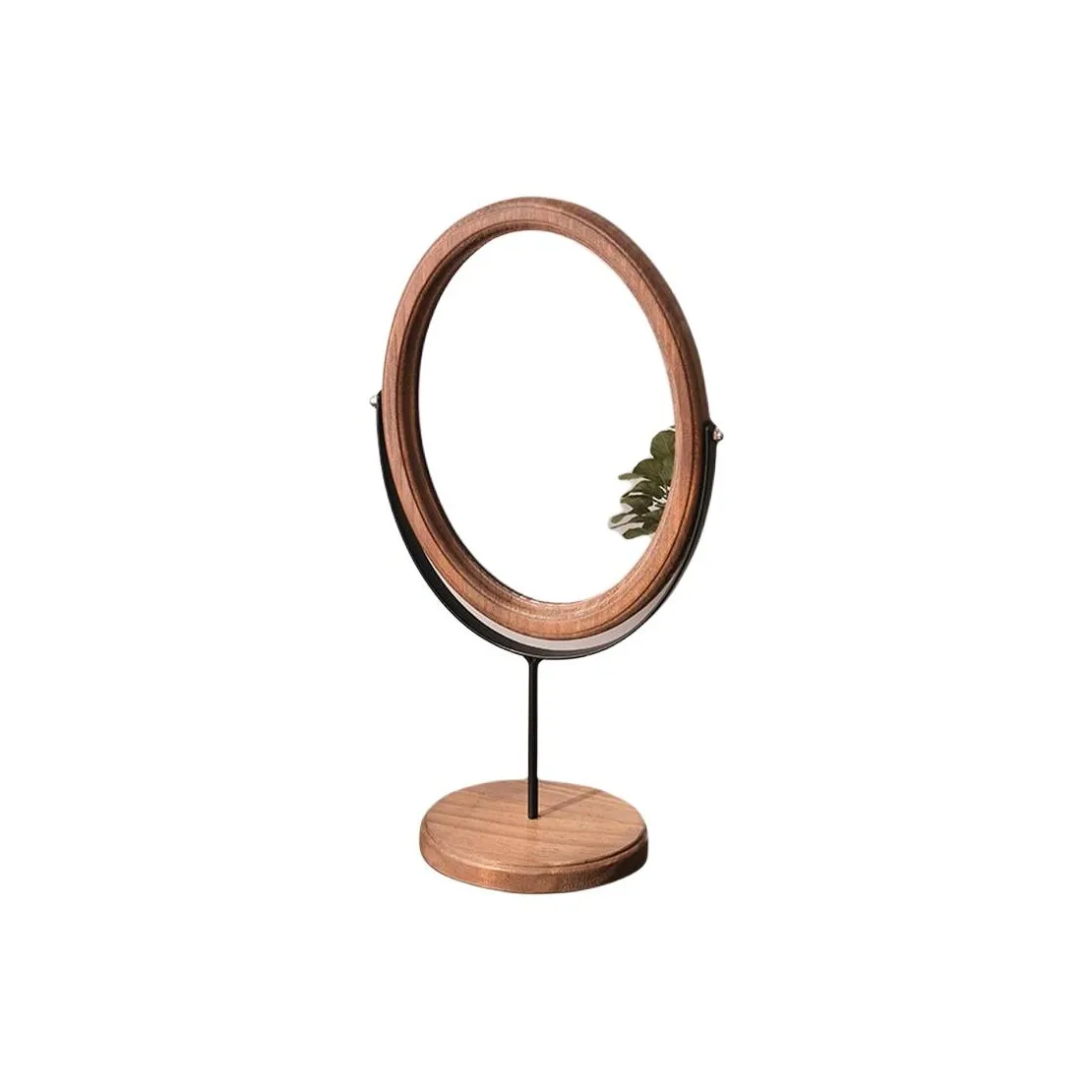 ECOHOME Массивная древесина Дом Стол Вращающийся Спальня Зеркальце Портативный Зеркальце MAKE UP Вертикальное Зеркальце