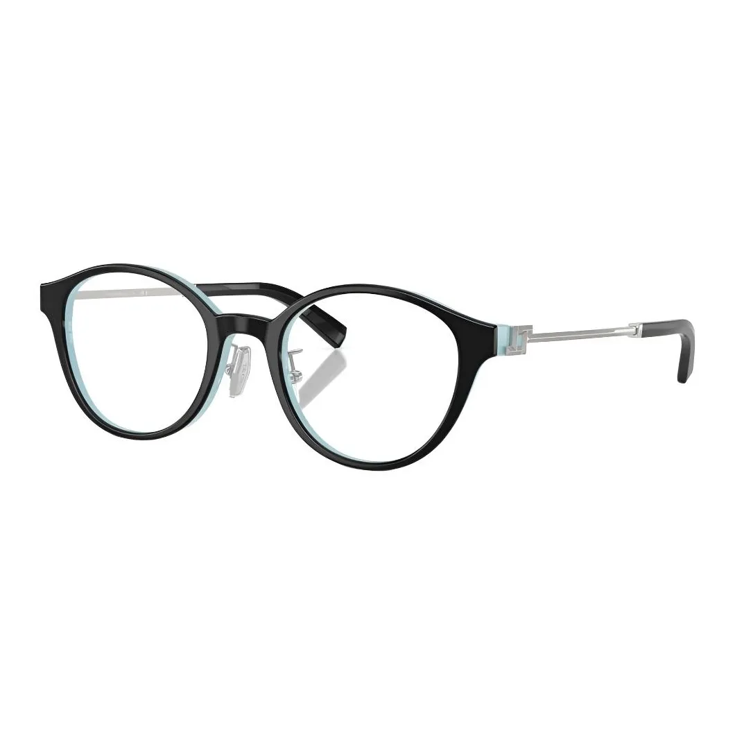 TIFFANY CO. Металл Круглые Оправы для очков Женские Черные