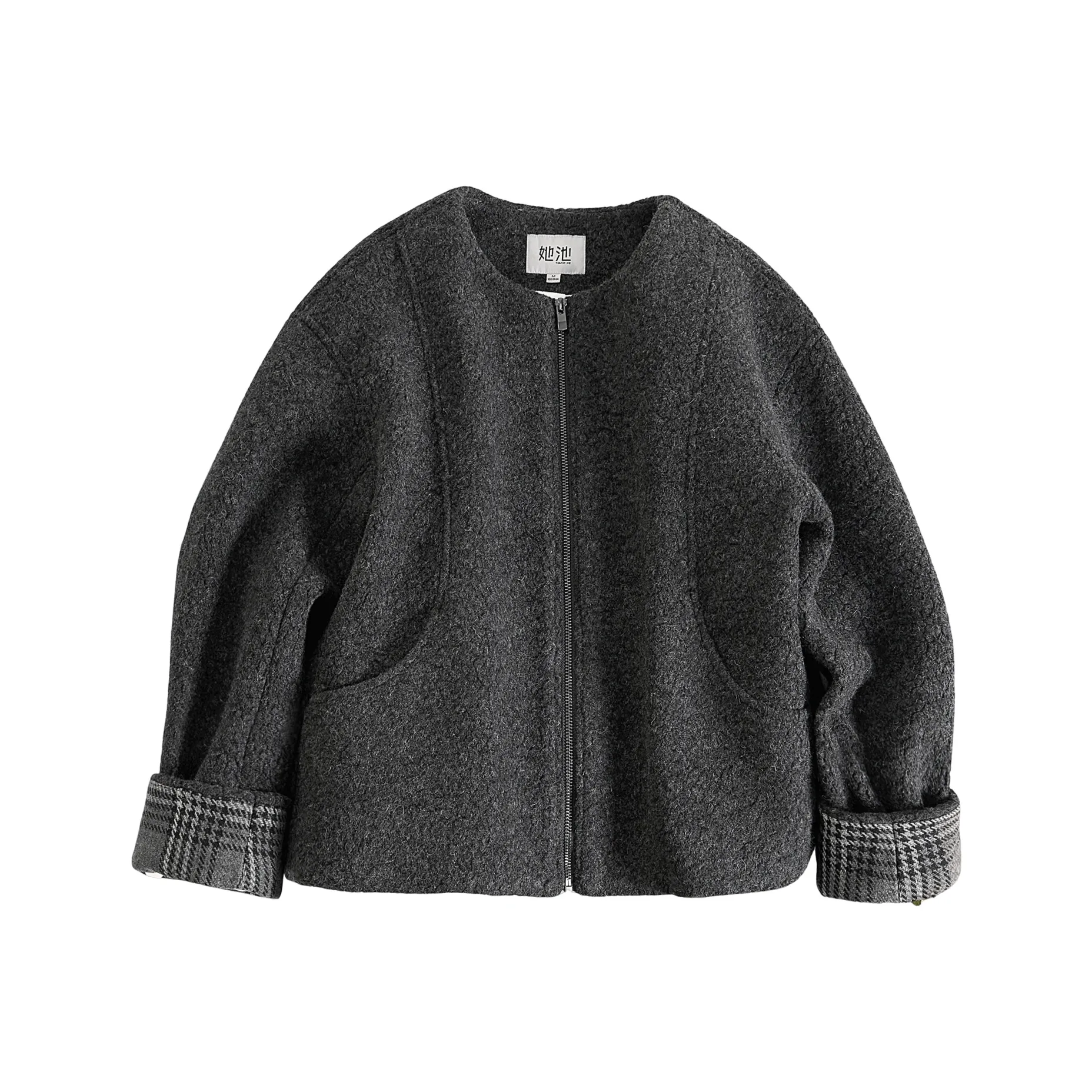 TOUCH Пуховики и зимние пальто Женские Темно-серый