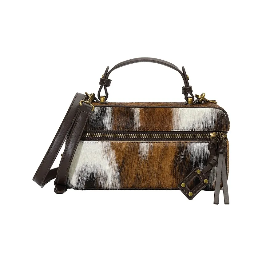 URBAN REVIVO Сумка из коровьей кожи стандартная женская многоцветная