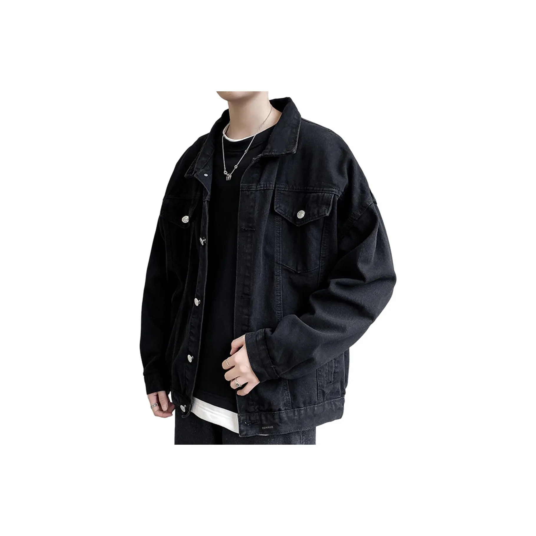 DEMAVIE Черный Унисекс Куртки