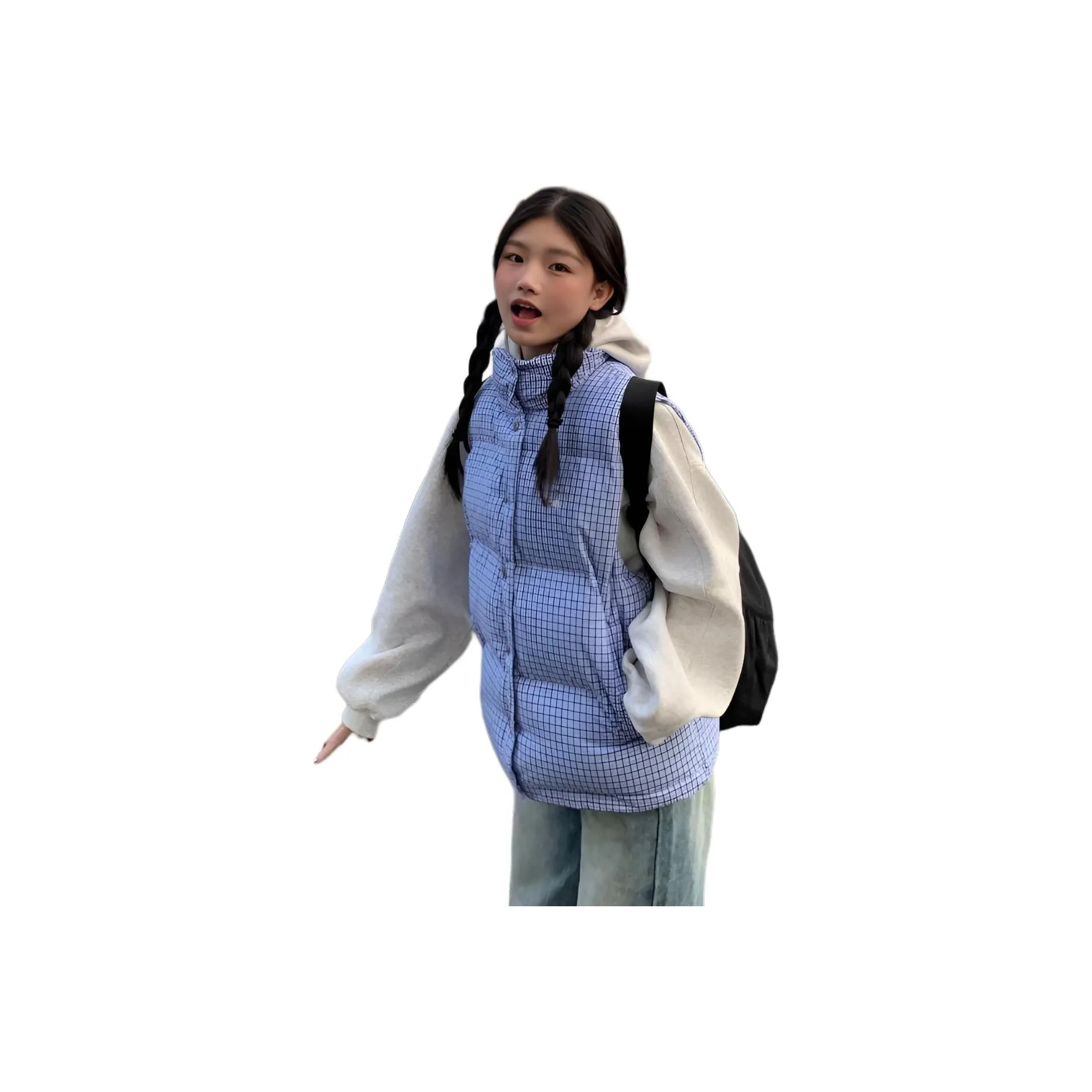 9c Collective Синие Женские Жилеты