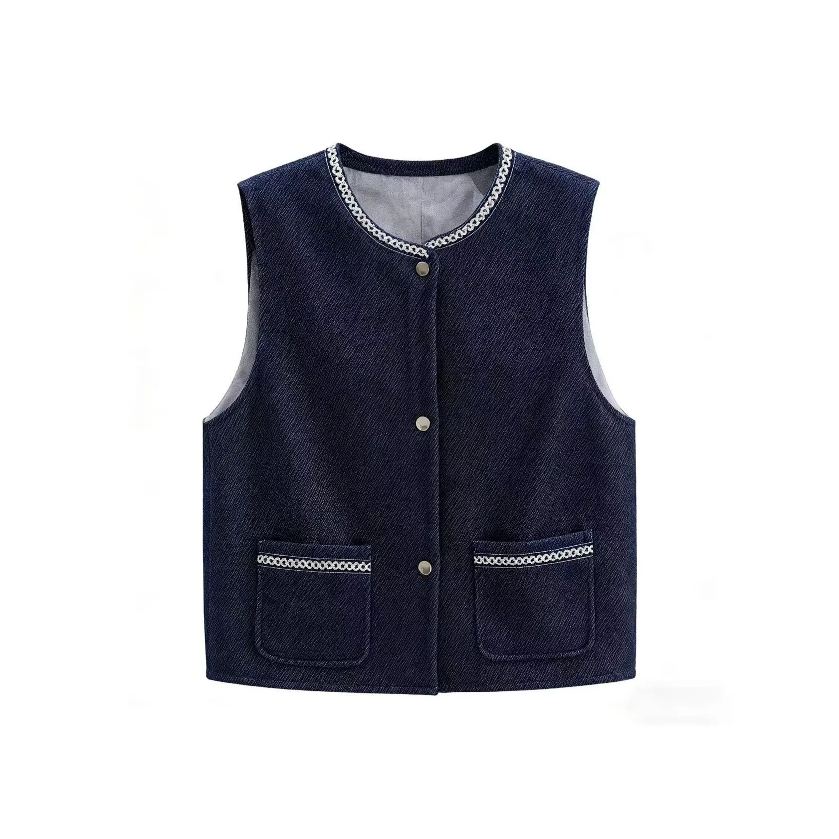 Ink Beauty Деним Женские Жилеты