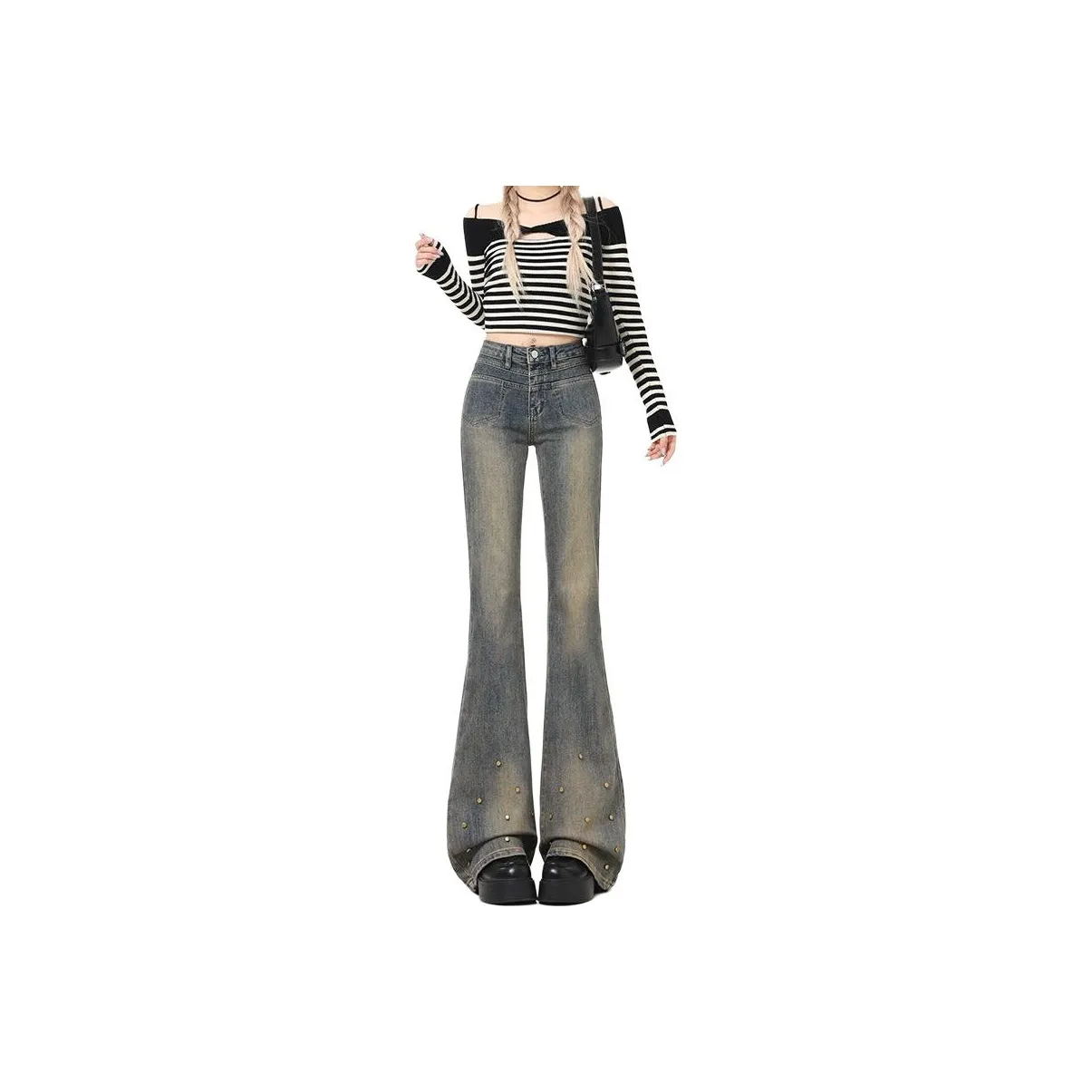 UOOHE Женские Джинсы