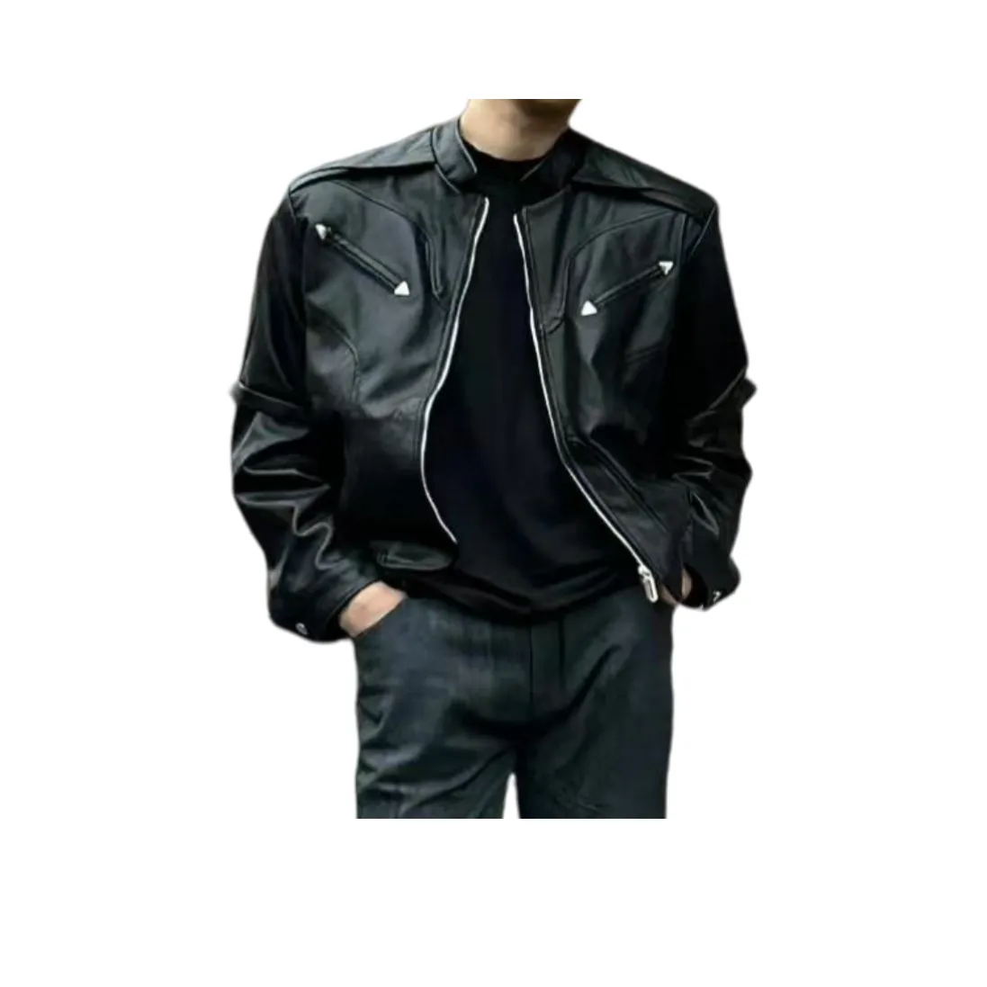 CAT'S PAW Кожа Куртка Унисекс