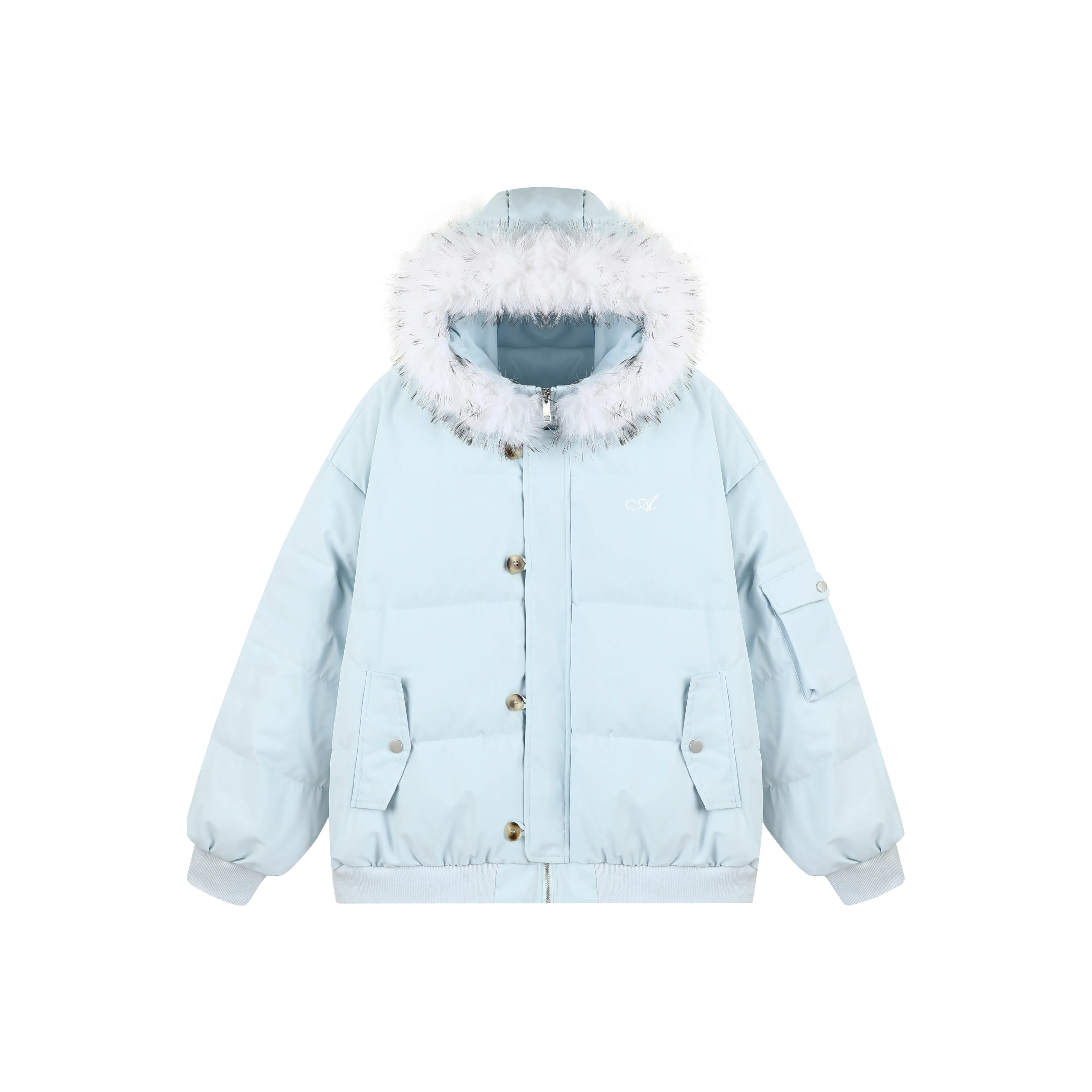 BEETLE TOWN Пуховик Пальто Унисекс