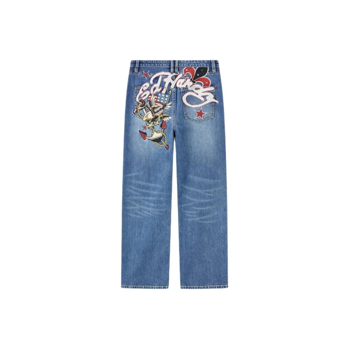 Ed Hardy Индиго Женские Джинсы