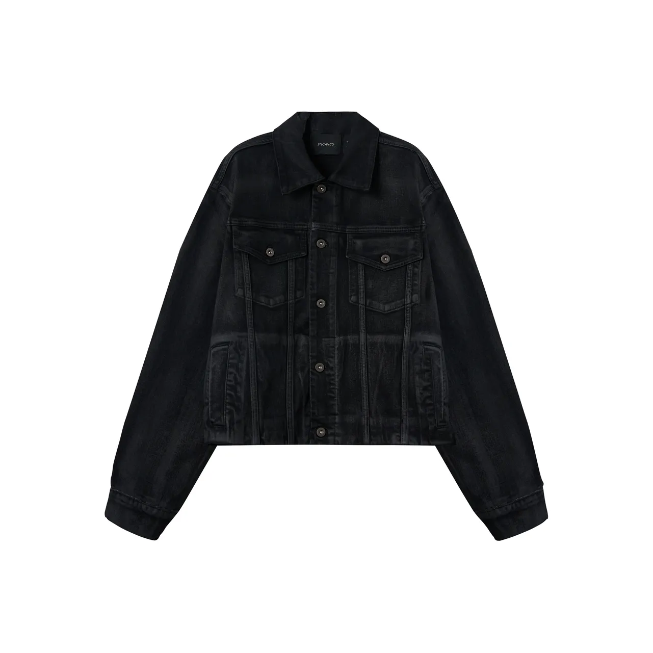 FRKM Черный Унисекс Джинсовые куртки