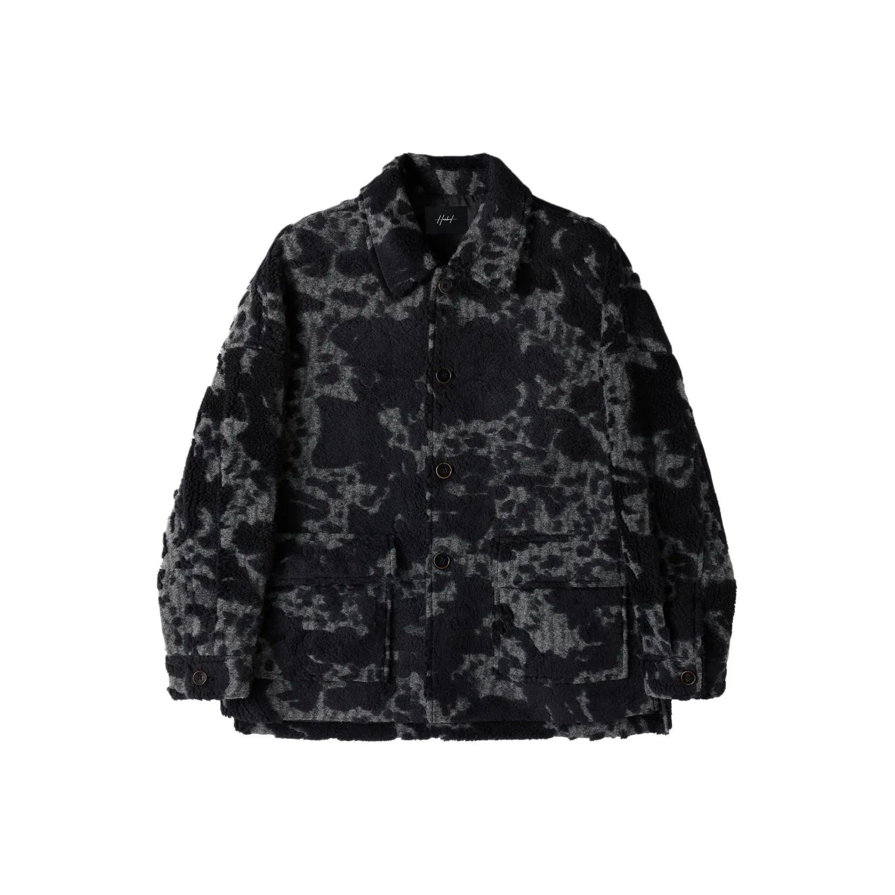 HERBEL Черное Мужское Пальто