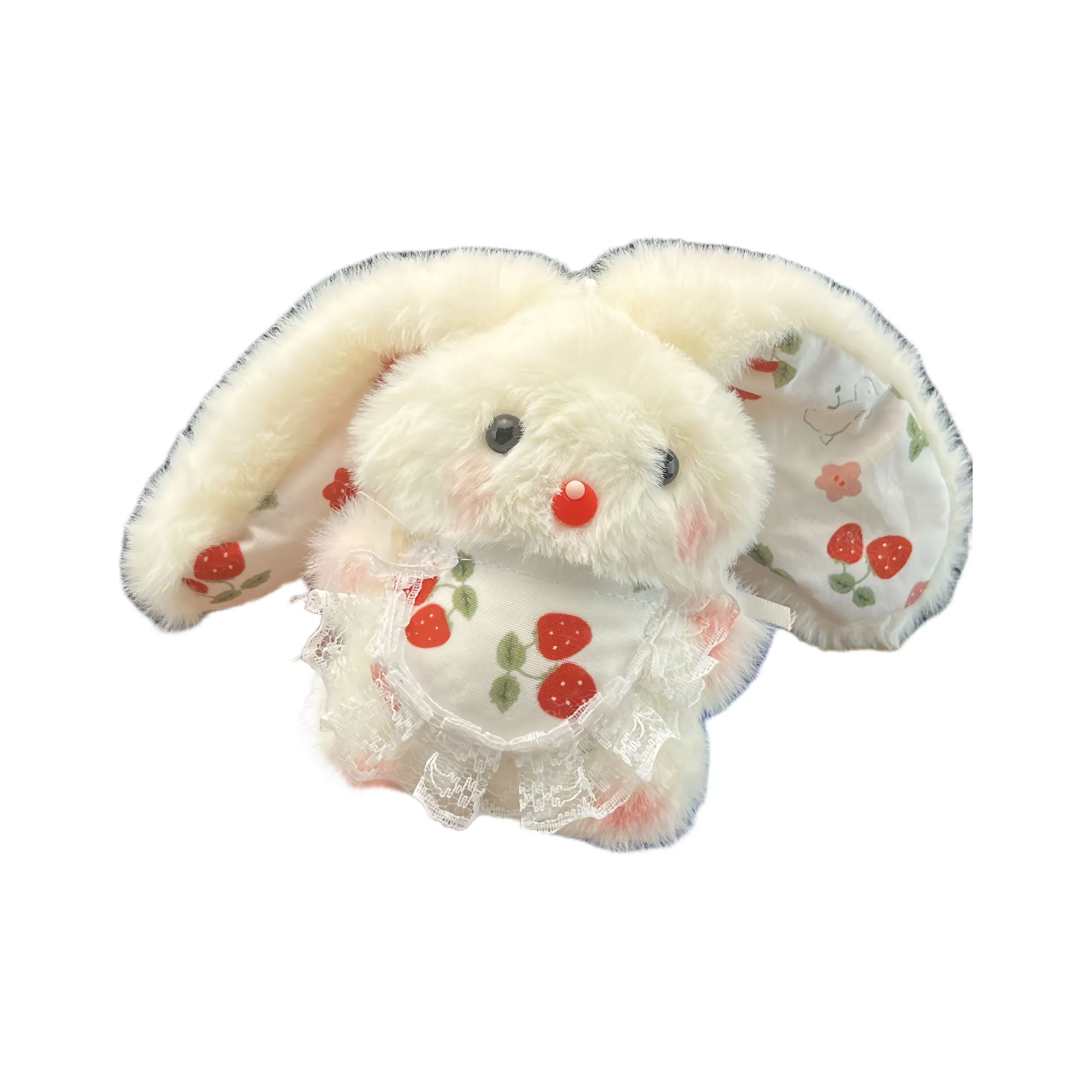 Pampered Journal Cute Handmade Rabbit с длинными ушами Брелок Плюшевая Подвеска 21 см Рекомендуемая высота